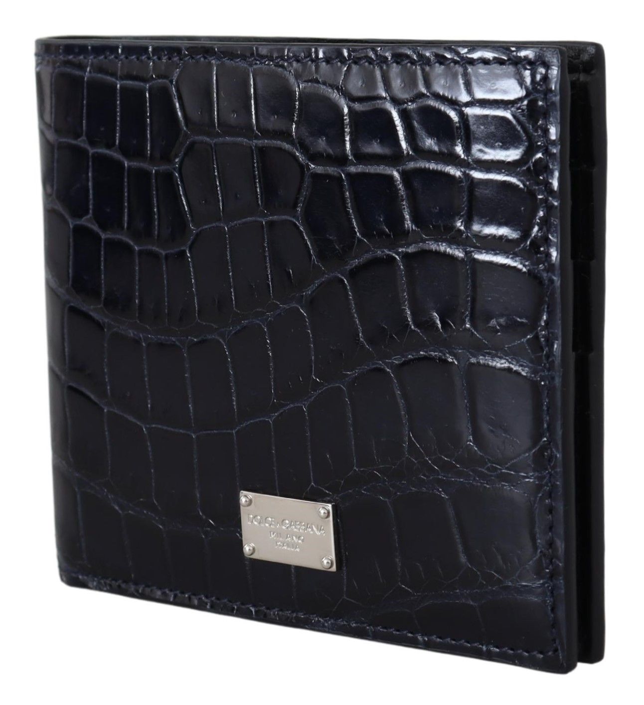 Dolce & Gabbana Elegant Exotic Leather Bifold Wallet - Luksusmuotia Dolce & Gabbana - Tutustu YVES JAVANNI® 