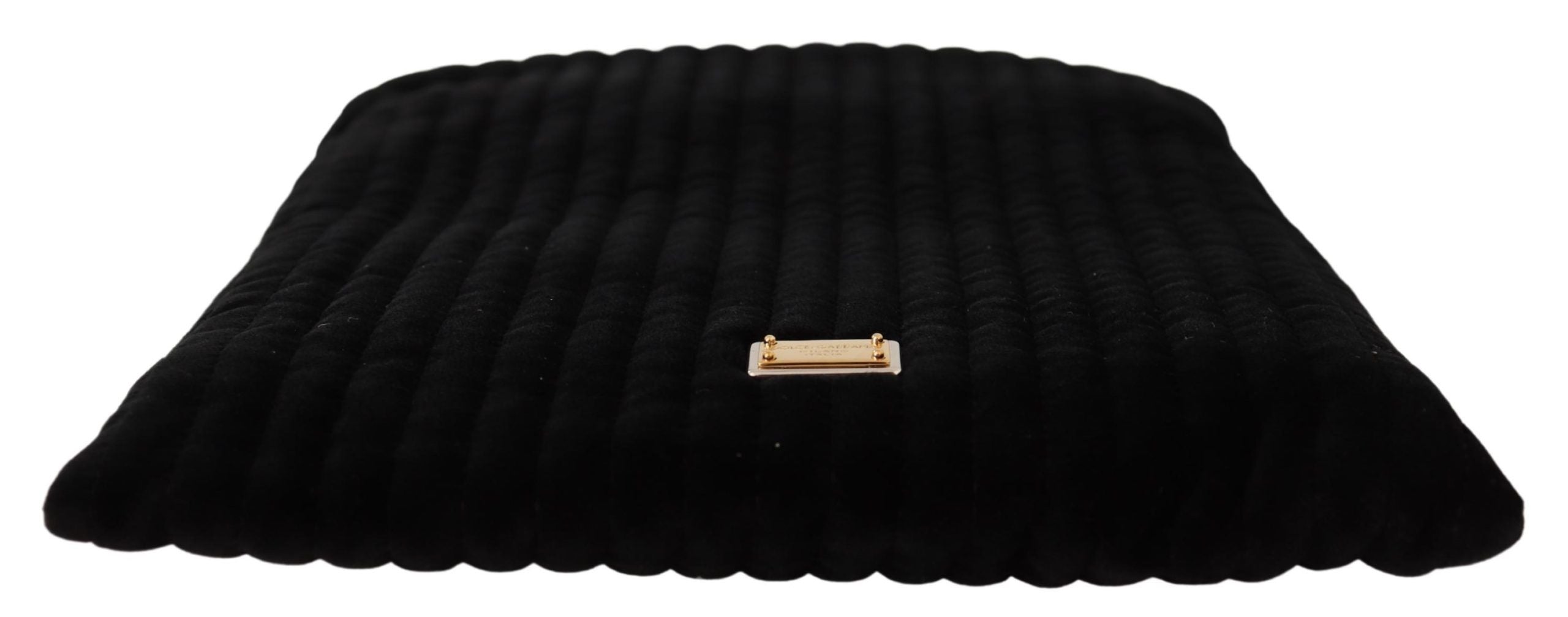 Dolce & Gabbana Elegant Velvet Quilted Glasses Holder Bag - Luksuslaukut ja asusteet Dolce & Gabbana - Tutustu YVES JAVANNI® 