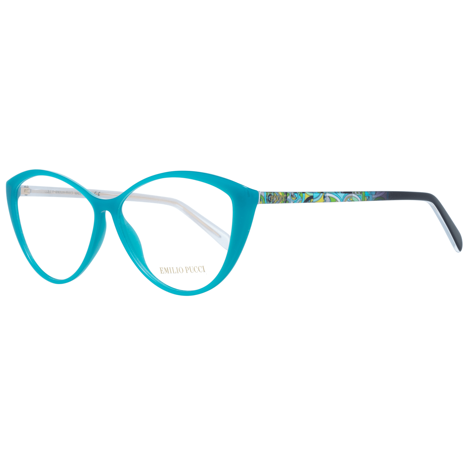 Emilio Pucci Chic Green Cat Eye Designer Frames - Luksusmuotia Emilio Pucci - Tutustu YVES JAVANNI® 