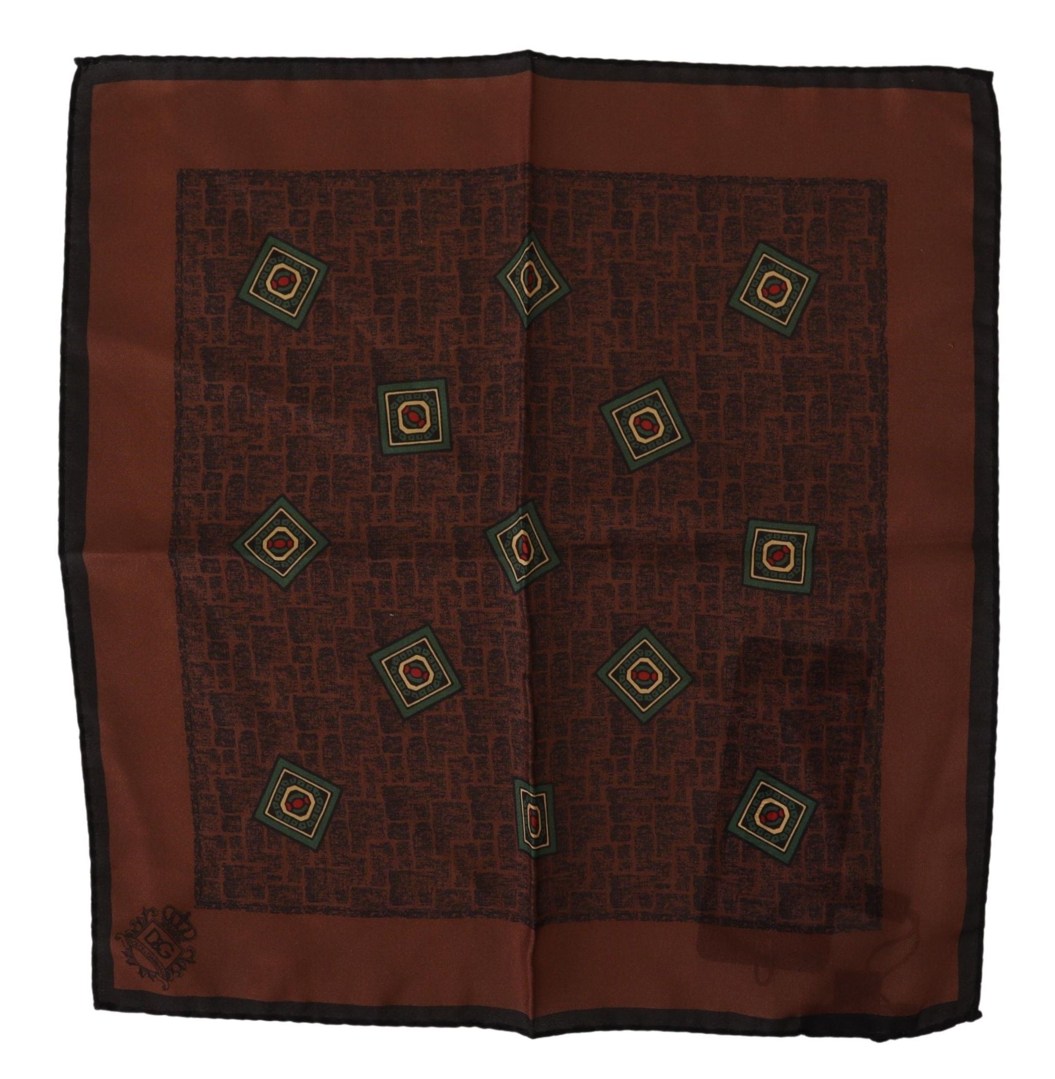 Dolce & Gabbana Elegant Silk Pocket Square Handkerchief - Luksusmuotia Dolce & Gabbana - Tutustu YVES JAVANNI® 