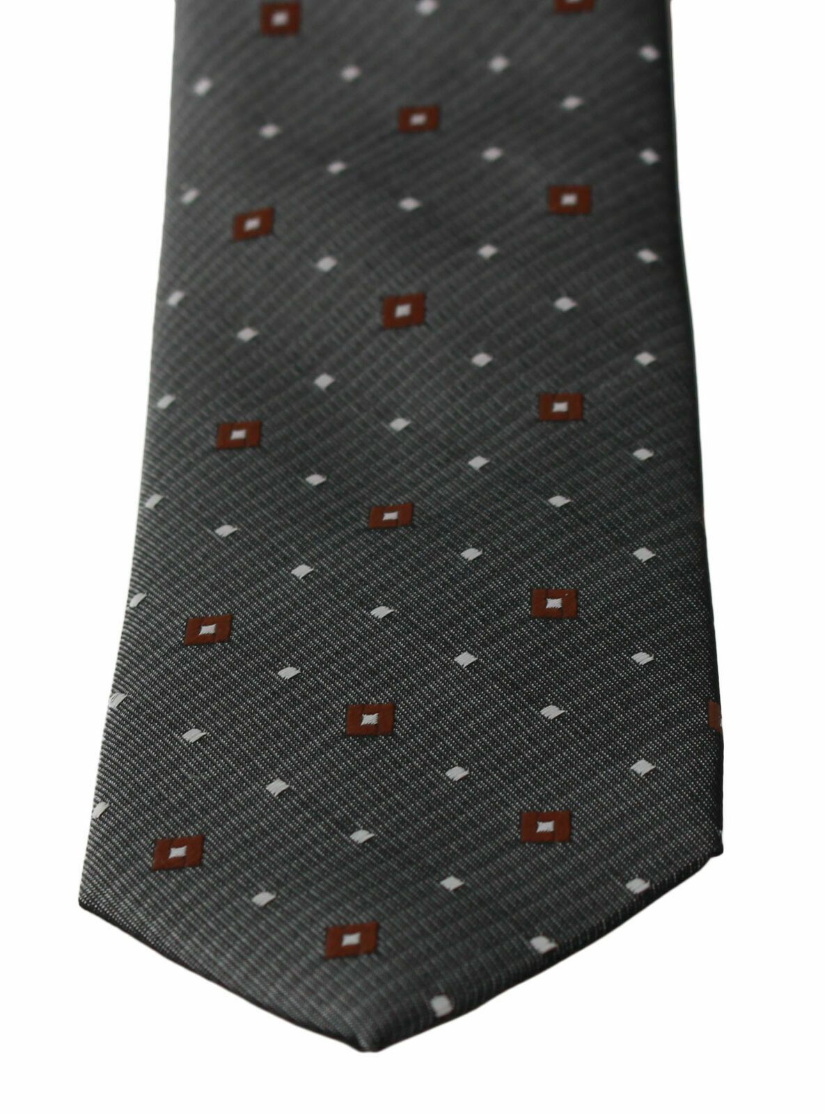 Dolce & Gabbana Elegant Gray Patterned Silk Blend Neck Tie - Luksusmuotia Dolce & Gabbana - Tutustu YVES JAVANNI® 