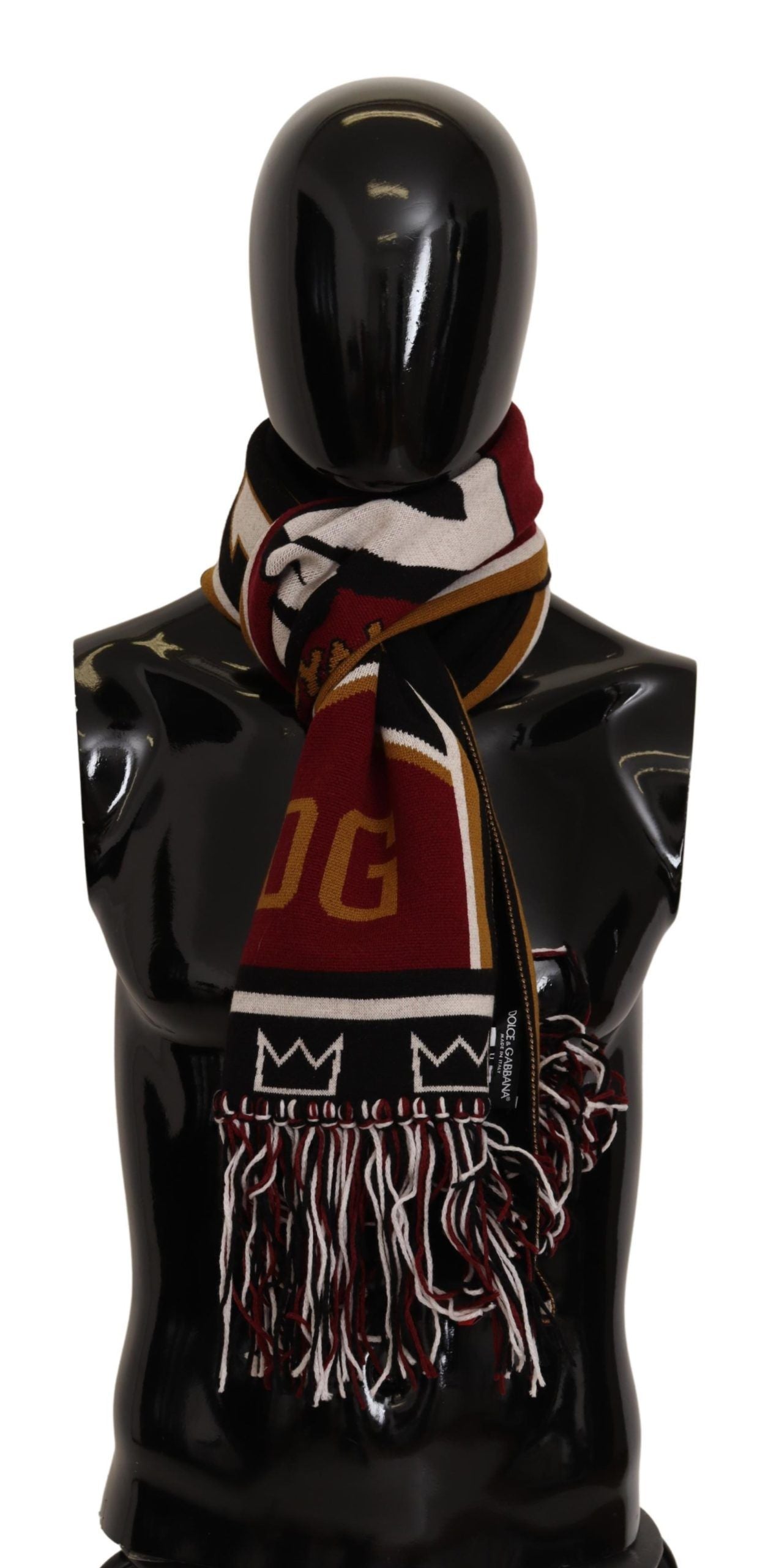 Dolce & Gabbana Elegant DG King Wool & Cashmere Scarf - Luksuslaukut ja asusteet Dolce & Gabbana - Tutustu YVES JAVANNI® 