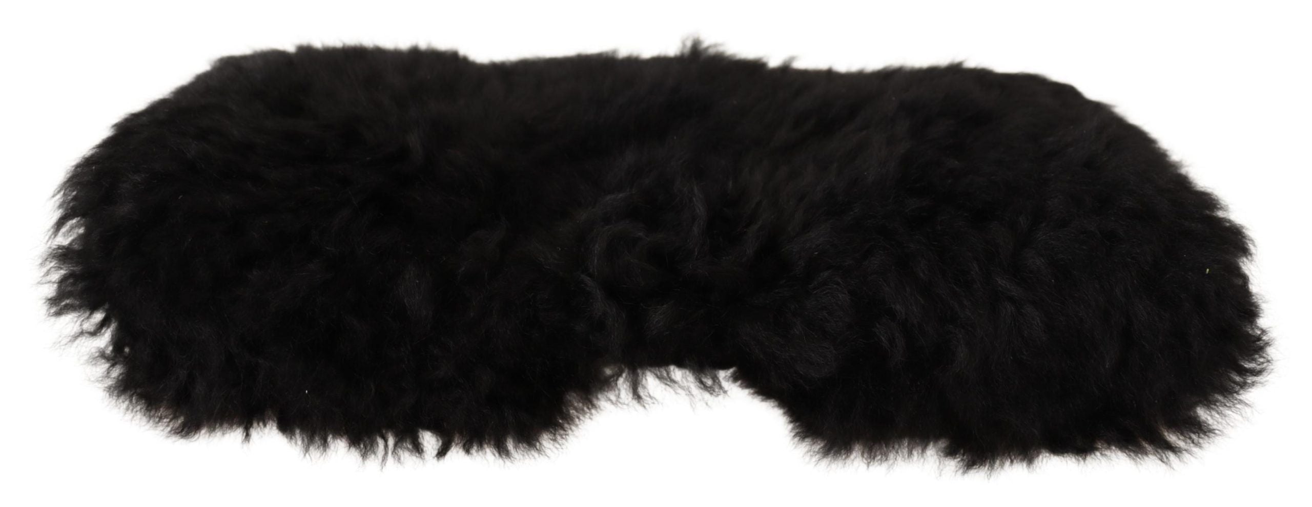 Dolce & Gabbana Elegant Black Cashmere Alpaca Fur Beanie - Luksusmuotia Dolce & Gabbana - Tutustu YVES JAVANNI® 