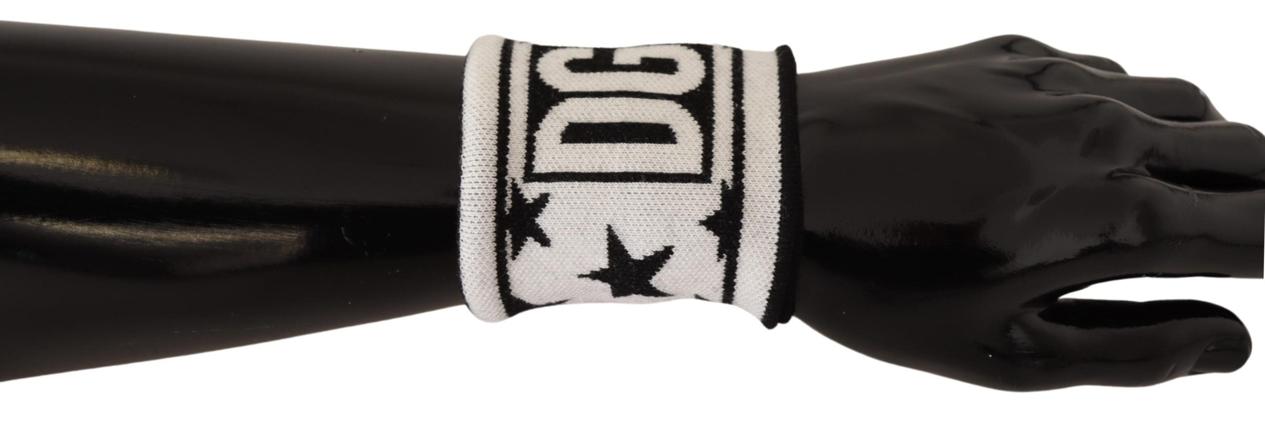 Dolce & Gabbana Elegant Monochrome Wool Wristband Set - Luksuslaukut ja asusteet Dolce & Gabbana - Tutustu YVES JAVANNI® 