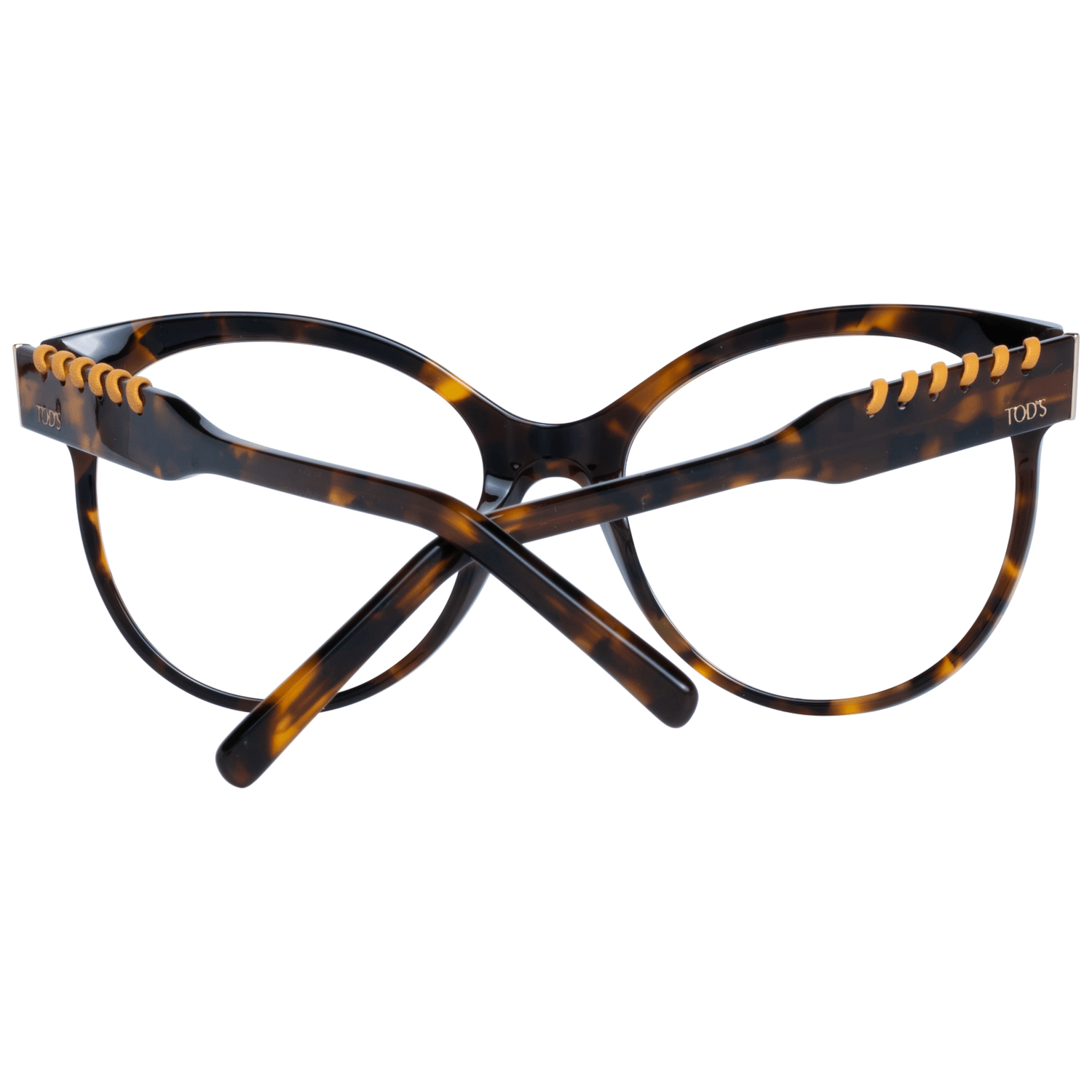 Tod's Chic Brown Round Full-Rim Women's Glasses - Luksusmuotia Tod's - Tutustu YVES JAVANNI® 