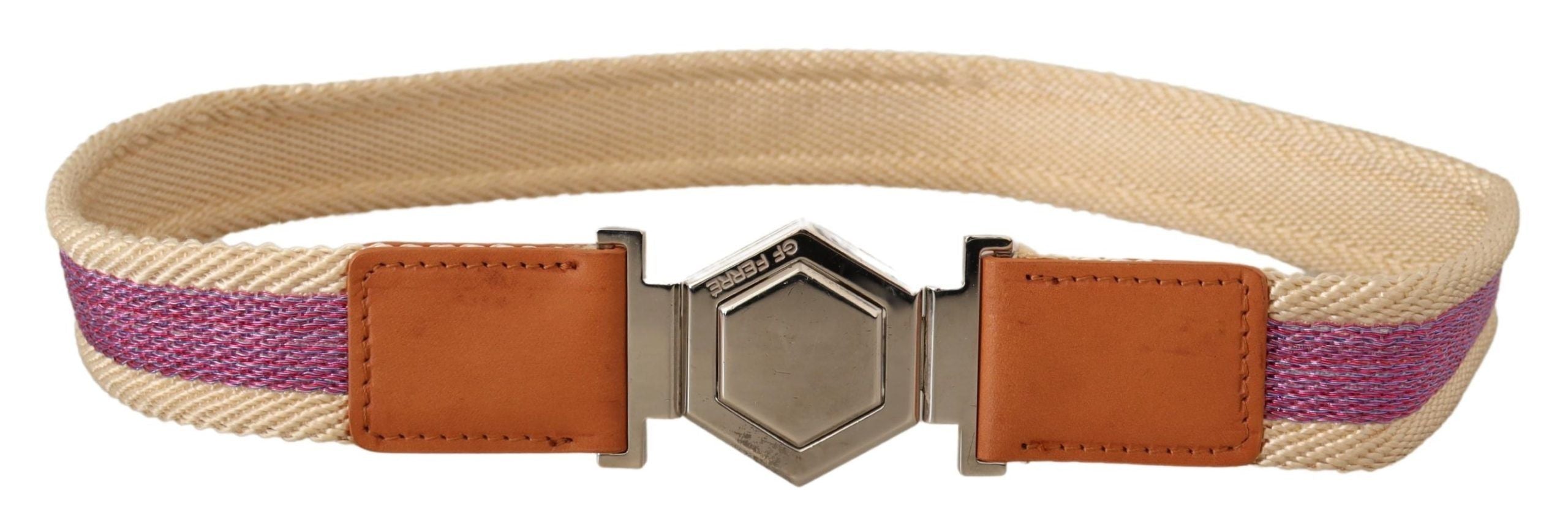 GF Ferre Elegant Multicolor Leather Fashion Belt - Luksusmuotia GF Ferre - Tutustu YVES JAVANNI® 