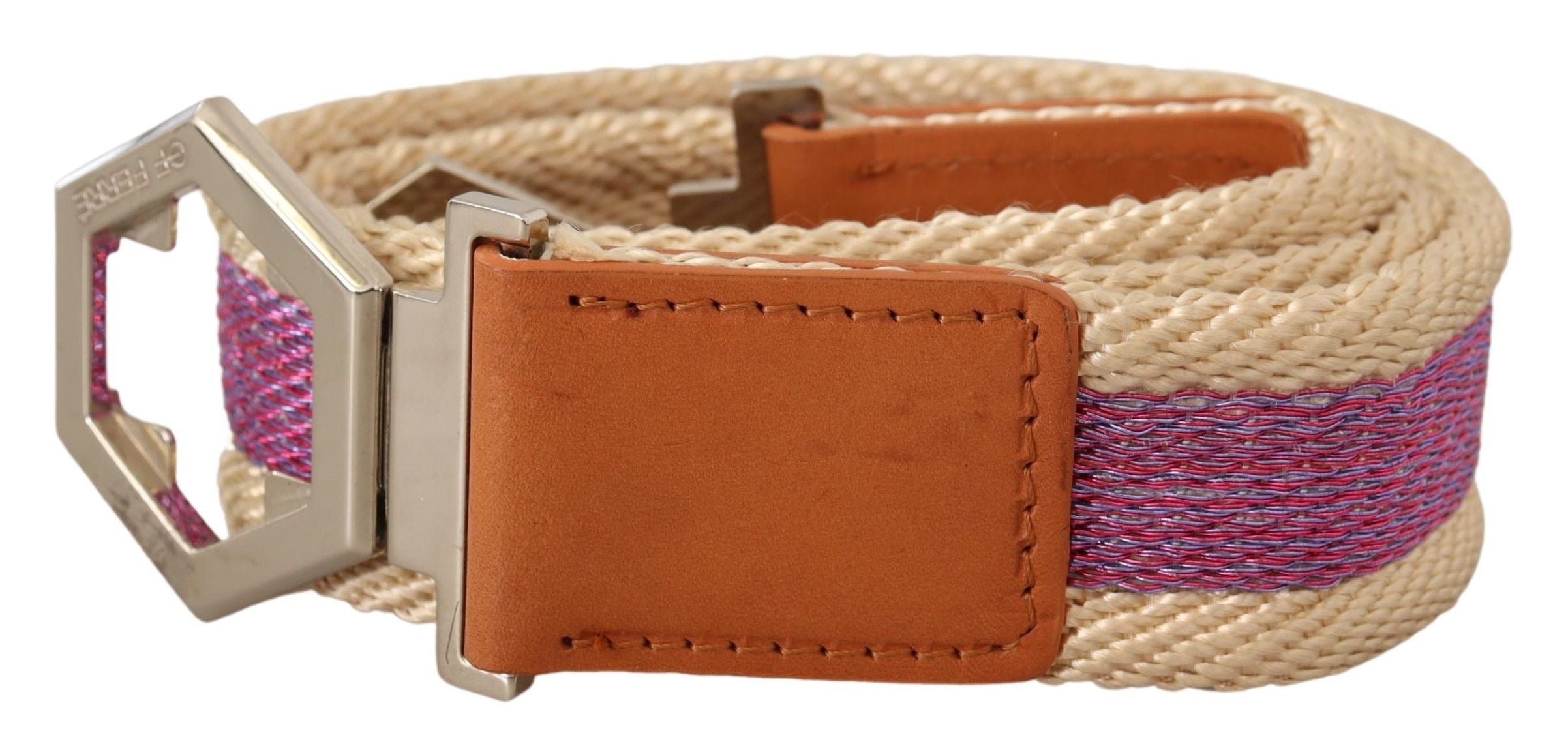 GF Ferre Elegant Multicolor Leather Fashion Belt - Luksusmuotia GF Ferre - Tutustu YVES JAVANNI® 