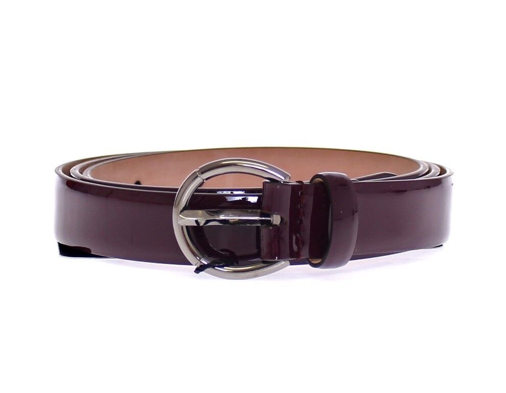 Dolce & Gabbana Elegant Purple Leather Belt - Italian Elegance - Luksusmuotia Dolce & Gabbana - Tutustu YVES JAVANNI® 