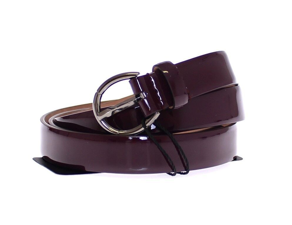 Dolce & Gabbana Elegant Purple Leather Belt - Italian Elegance - Luksusmuotia Dolce & Gabbana - Tutustu YVES JAVANNI® 