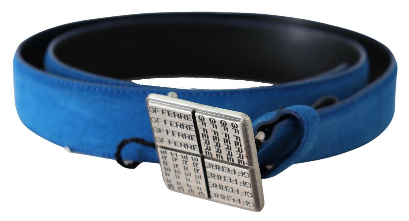 GF Ferre Elegant Royal Blue Leather Belt - Luksuslaukut ja asusteet GF Ferre - Tutustu YVES JAVANNI® 