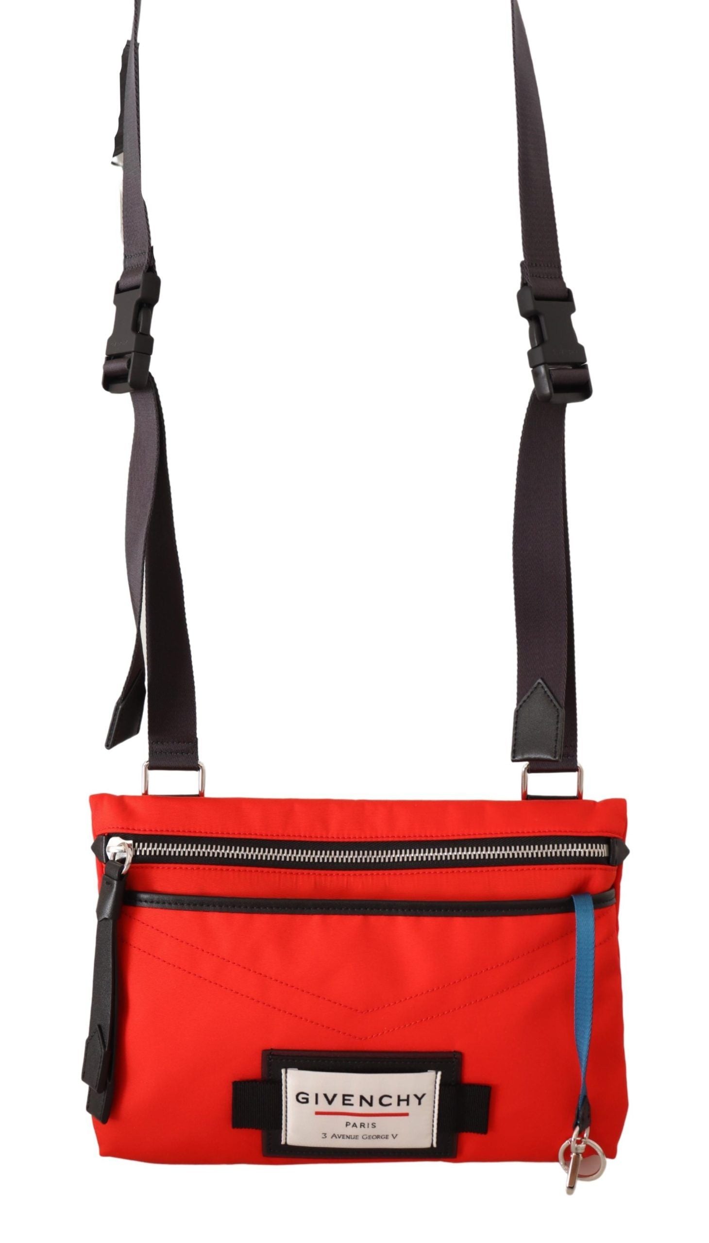 Givenchy Chic Red and Black Downtown Crossbody Bag - Luksuslaukut ja asusteet Givenchy - Tutustu YVES JAVANNI® 