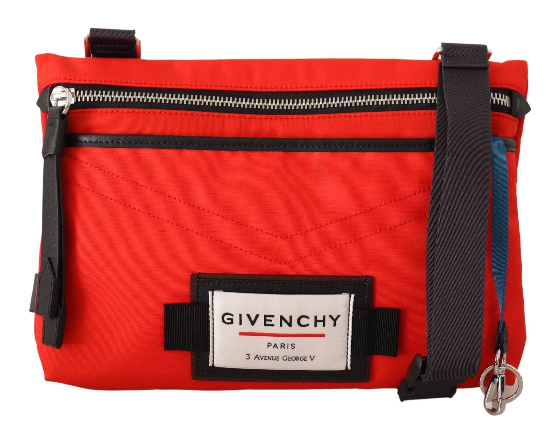 Givenchy Chic Red and Black Downtown Crossbody Bag - Luksuslaukut ja asusteet Givenchy - Tutustu YVES JAVANNI® 