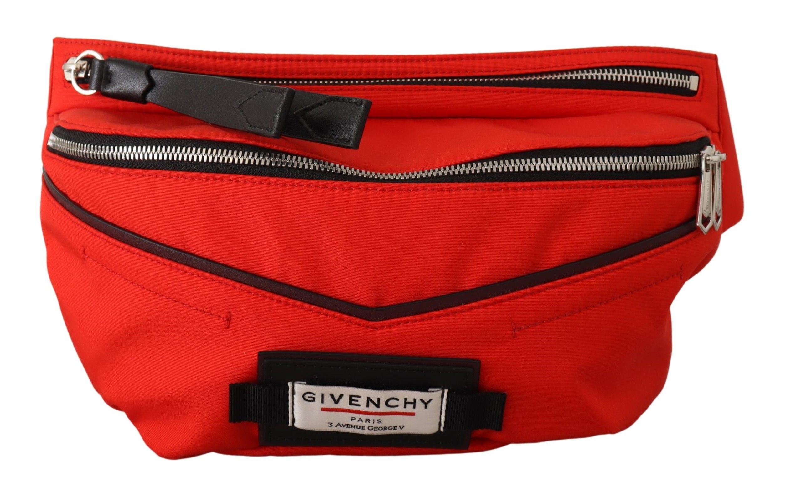 Givenchy Elegant Large Belt Bag in Red and Black - Luksusmuotia Givenchy - Tutustu YVES JAVANNI® 