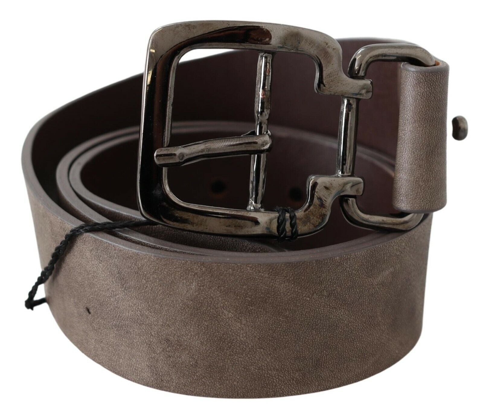 Costume National Elegant Dark Brown Leather Belt - Luksusmuotia Costume National - Tutustu YVES JAVANNI® 