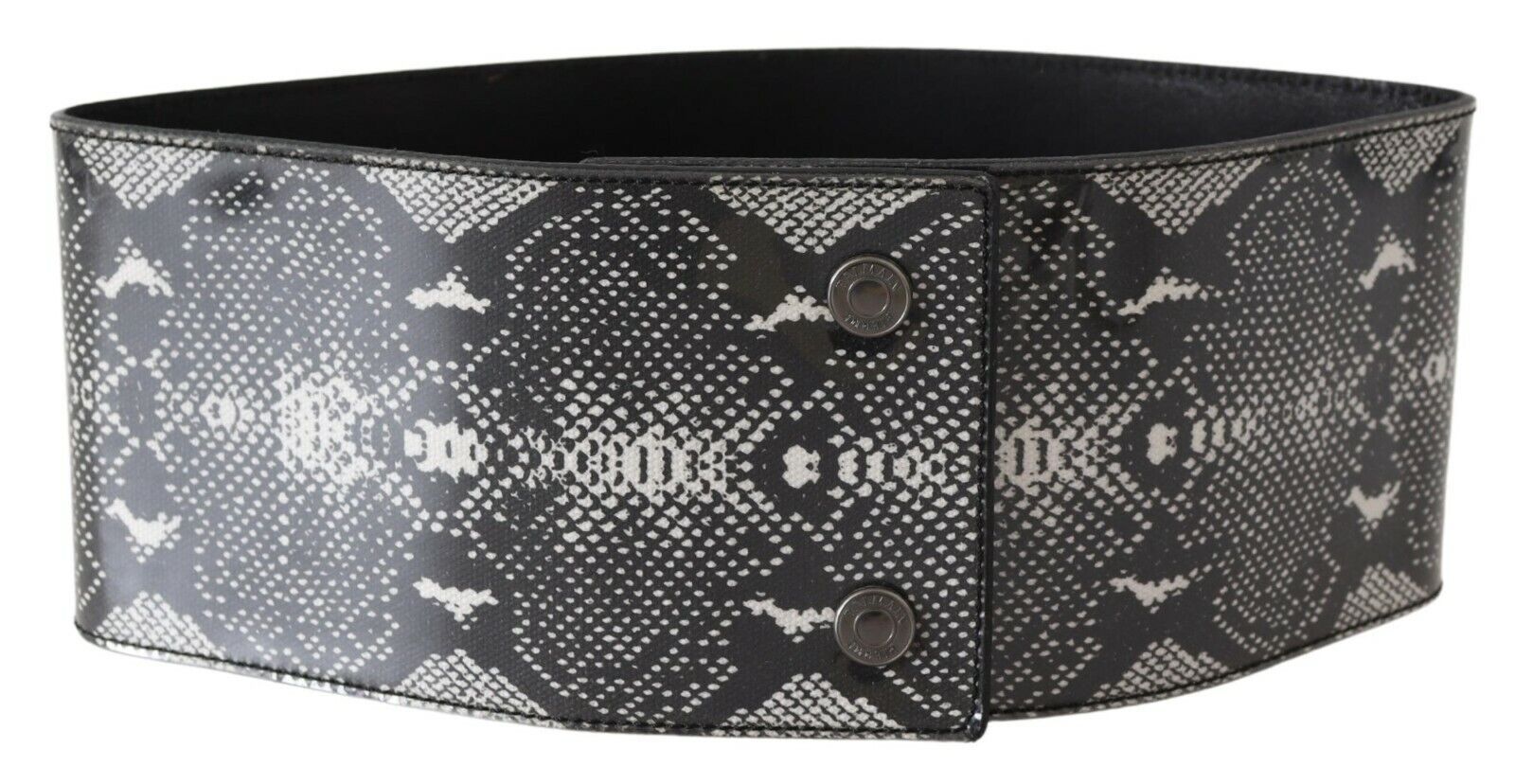 Ermanno Scervino Classic Snakeskin Motif Leather Belt - Luksusmuotia Ermanno Scervino - Tutustu YVES JAVANNI® 