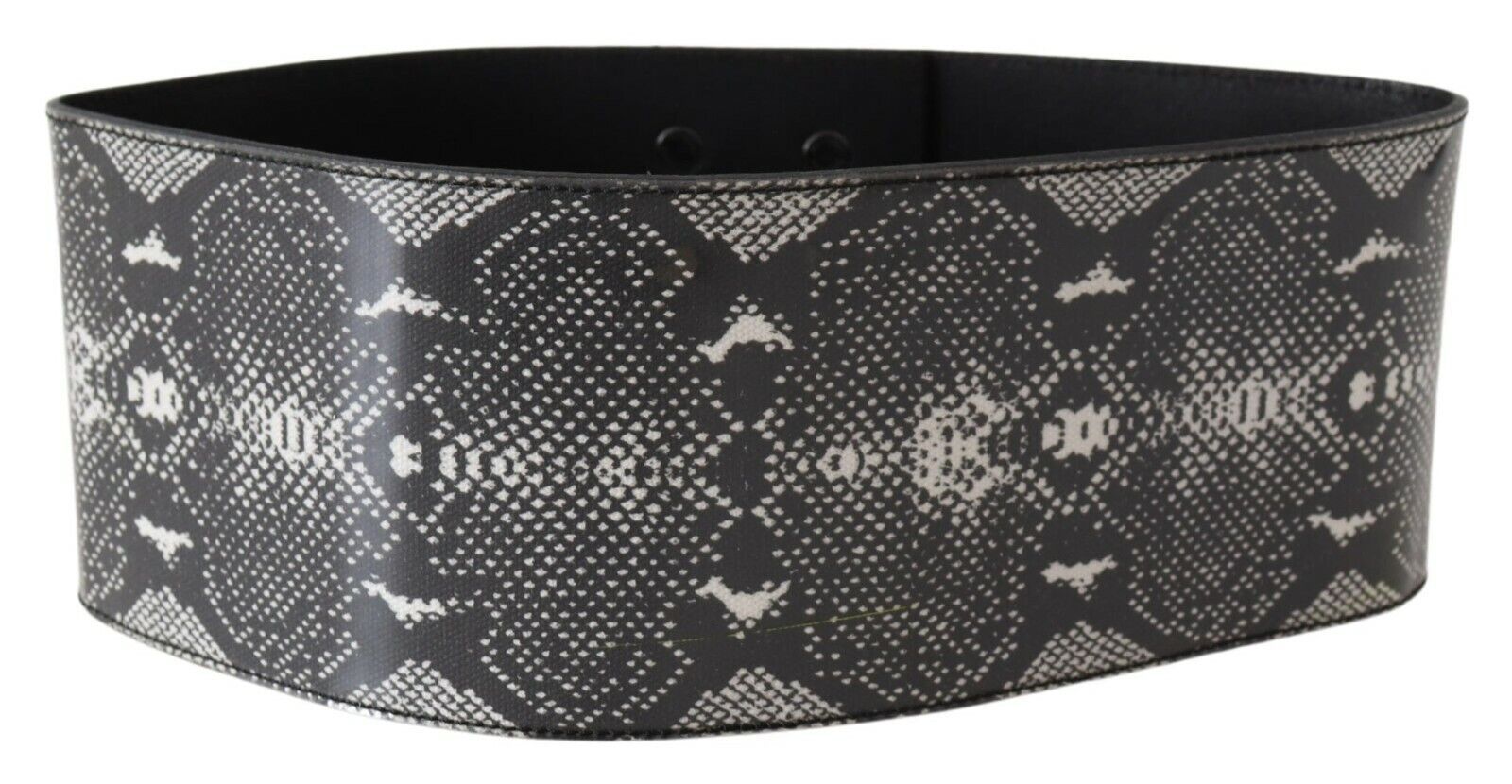 Ermanno Scervino Classic Snakeskin Motif Leather Belt - Luksusmuotia Ermanno Scervino - Tutustu YVES JAVANNI® 