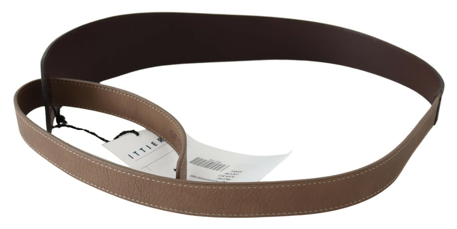 GF Ferre Elegant Dark Brown Braided Leather Belt - Luksusmuotia GF Ferre - Tutustu YVES JAVANNI® 