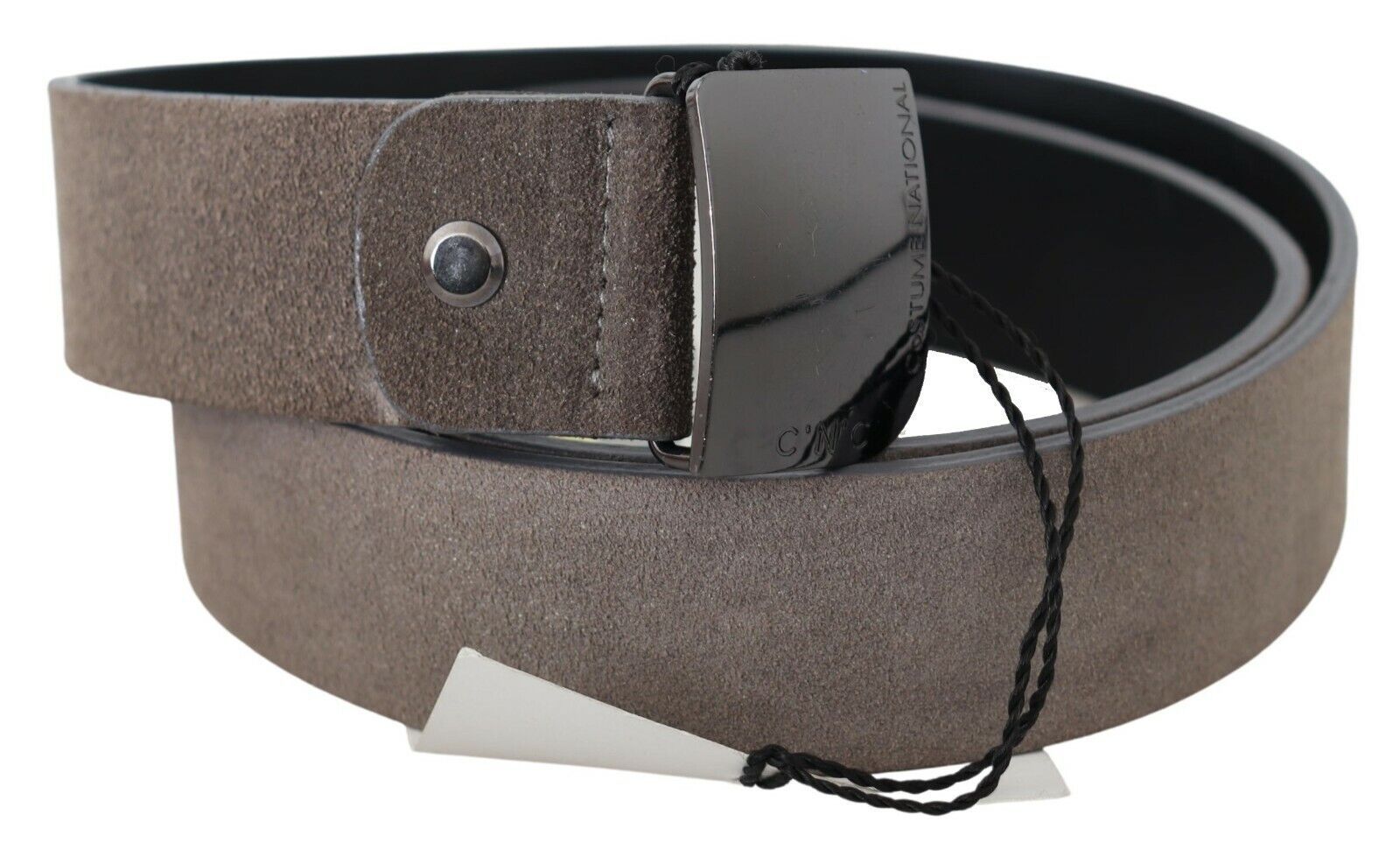 Costume National Classic Brown Leather Adjustable Belt - Luksuslaukut ja asusteet Costume National - Tutustu YVES JAVANNI® 