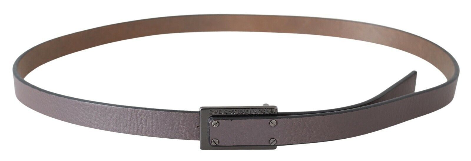 Costume National Elegant Brown Leather Fashion Belt - Luksusmuotia Costume National - Tutustu YVES JAVANNI® 