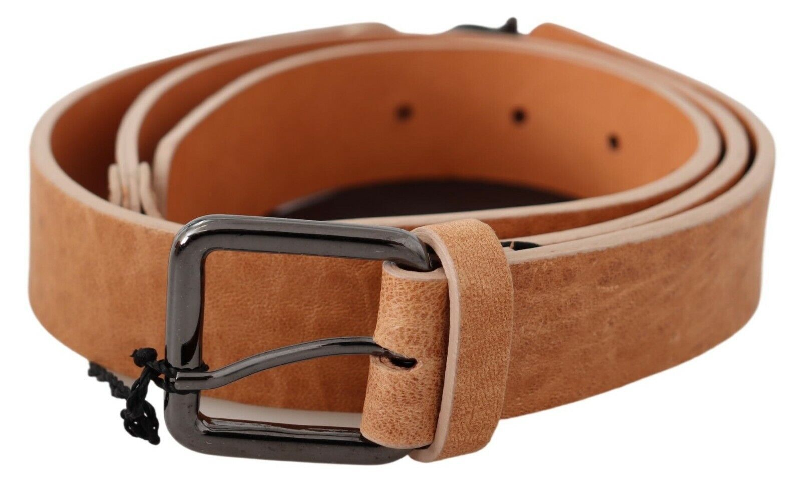 Costume National Chic Light Brown Leather Fashion Belt - Luksuslaukut ja asusteet Costume National - Tutustu YVES JAVANNI® 