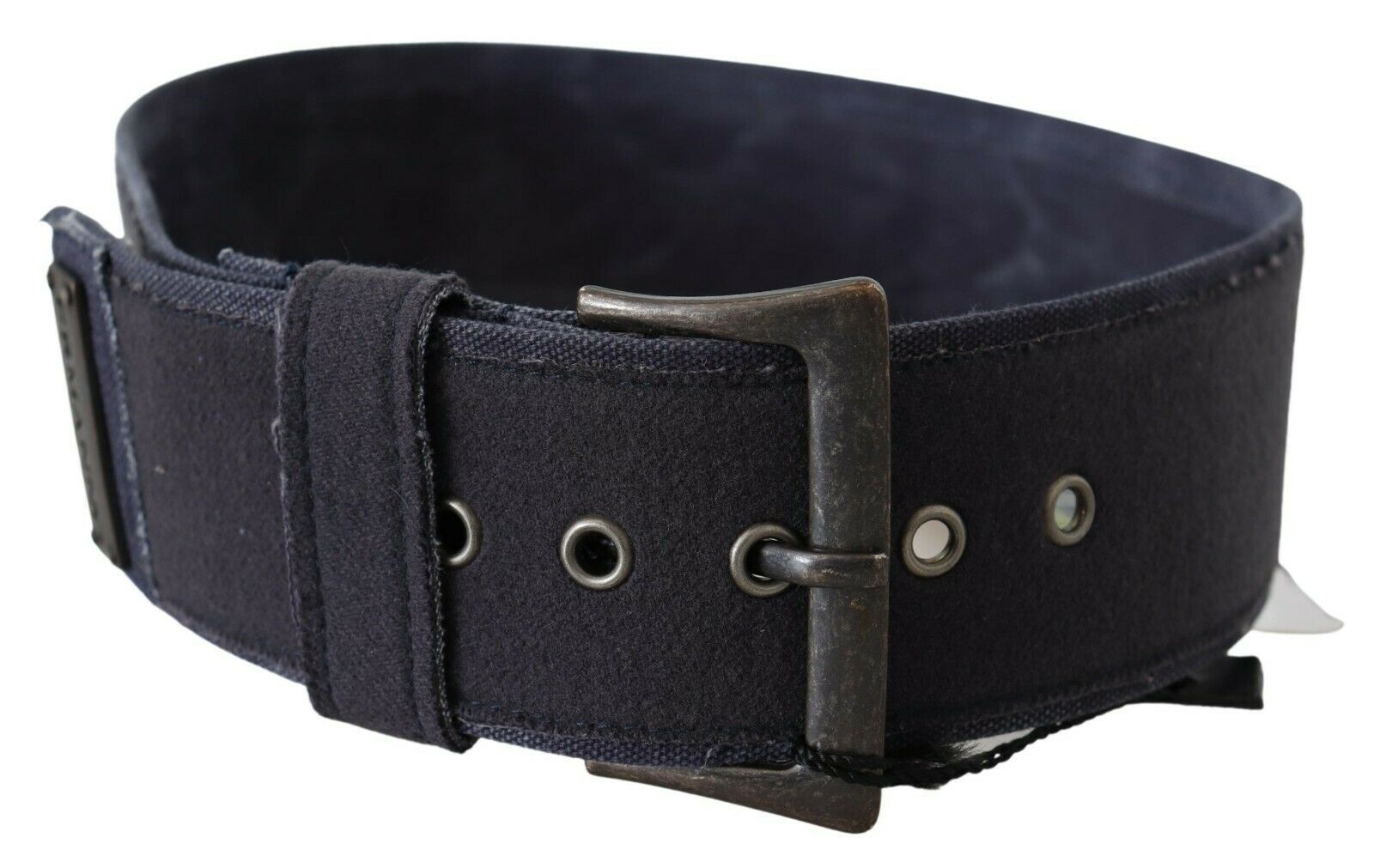 Ermanno Scervino Elegant Navy Blue Leather Waist Belt - Luksusmuotia Ermanno Scervino - Tutustu YVES JAVANNI® 