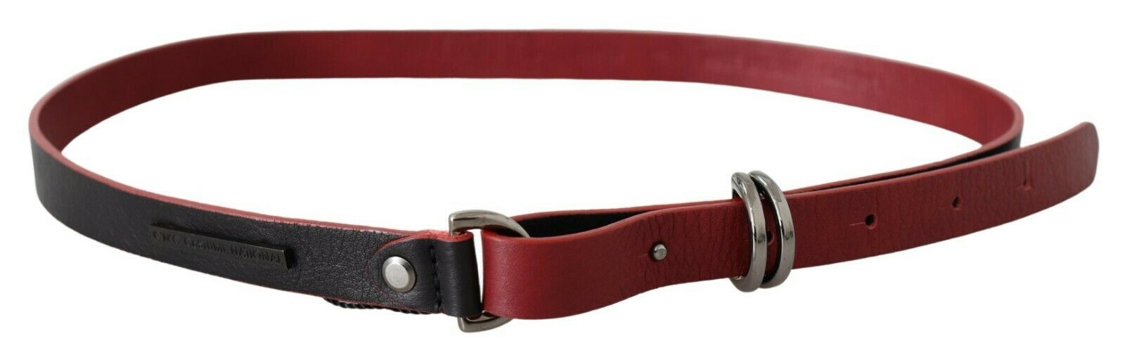 Costume National Elegant Dual-Tone Leather Belt - Luksuslaukut ja asusteet Costume National - Tutustu YVES JAVANNI® 