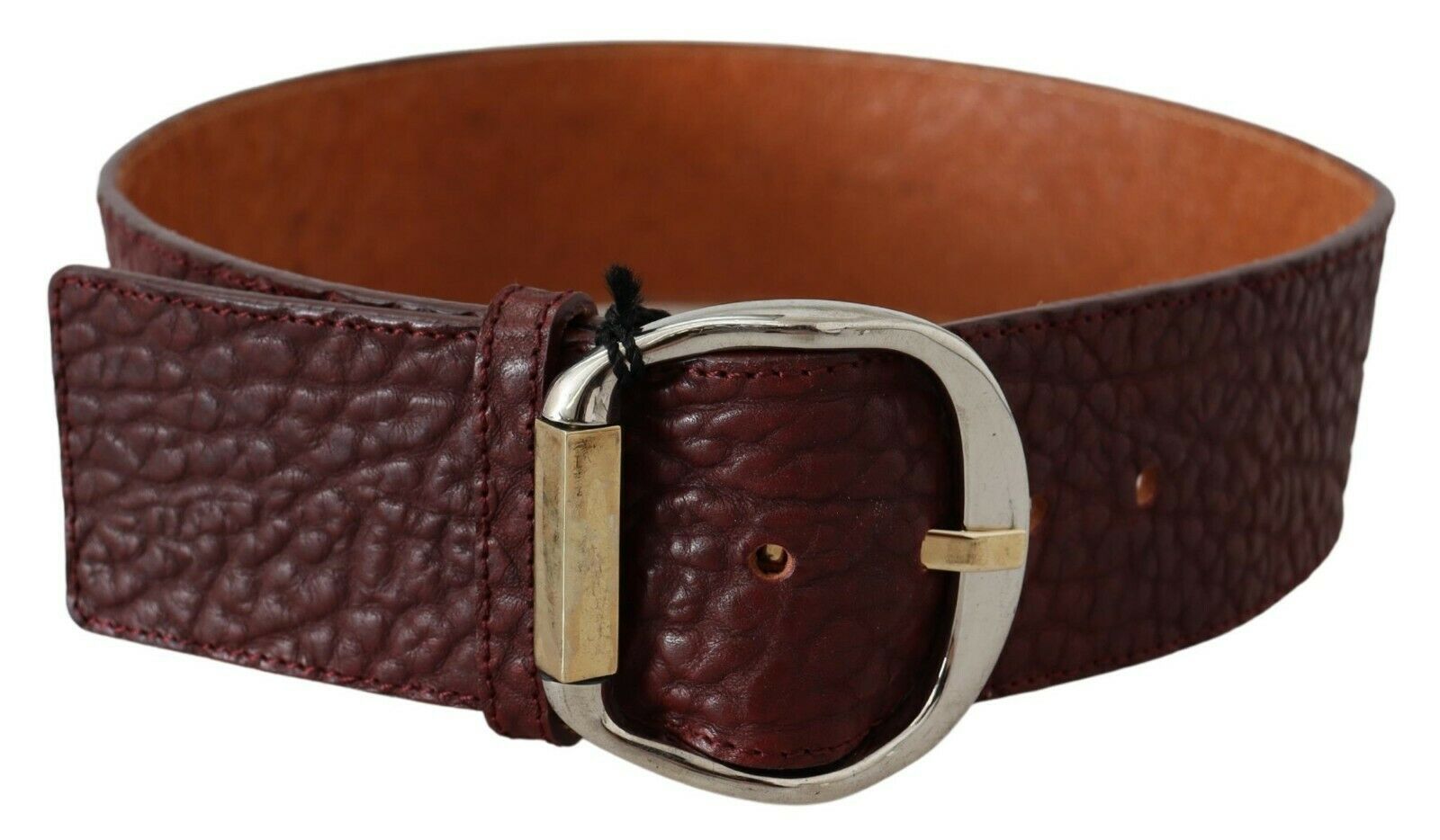 GF Ferre Elegant Brown Leather Fashion Belt - Luxury from GF Ferre - Shop at YVES JAVANNI