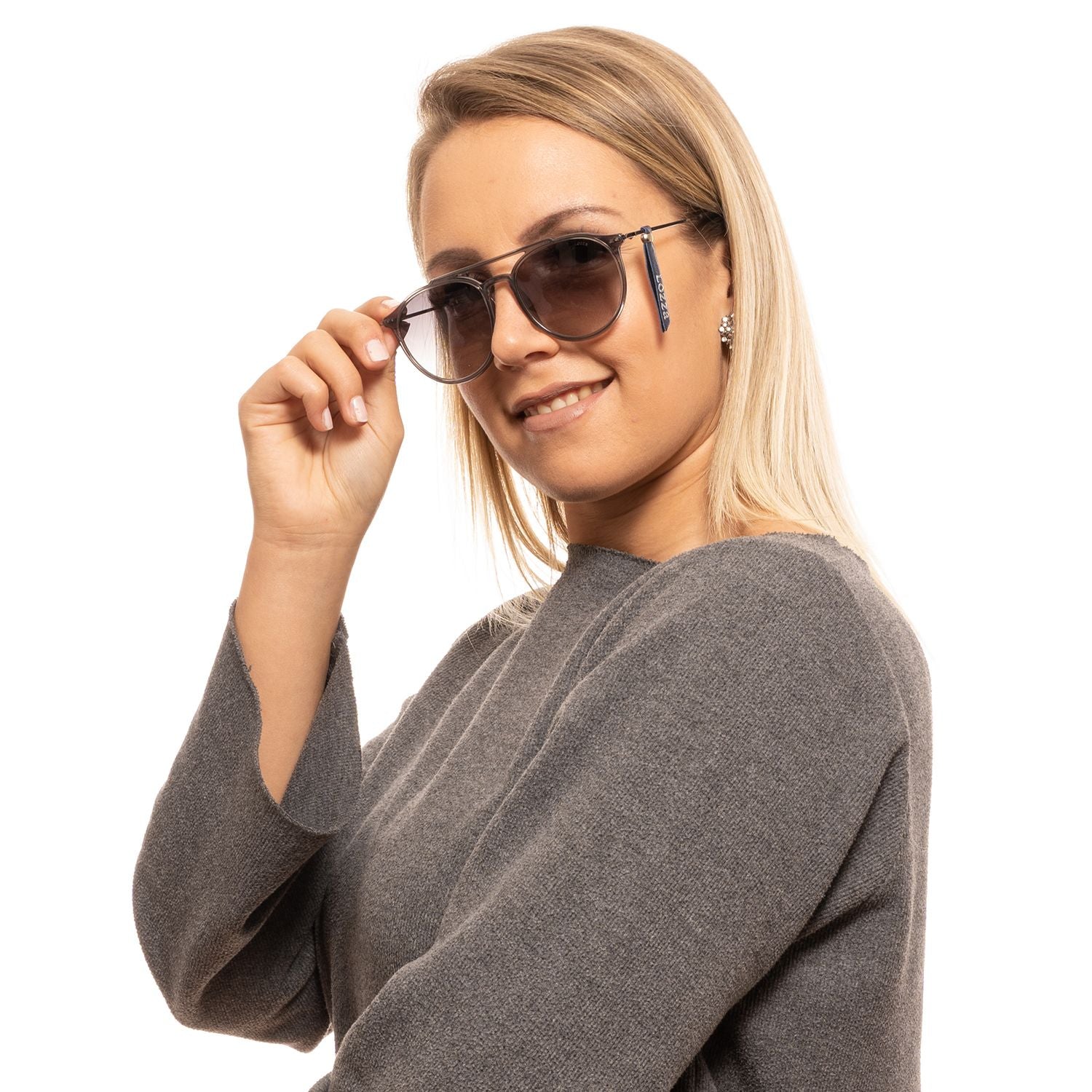 Lozza Gray Unisex Sunglasses - Luksusmuotia Lozza - Tutustu YVES JAVANNI® 