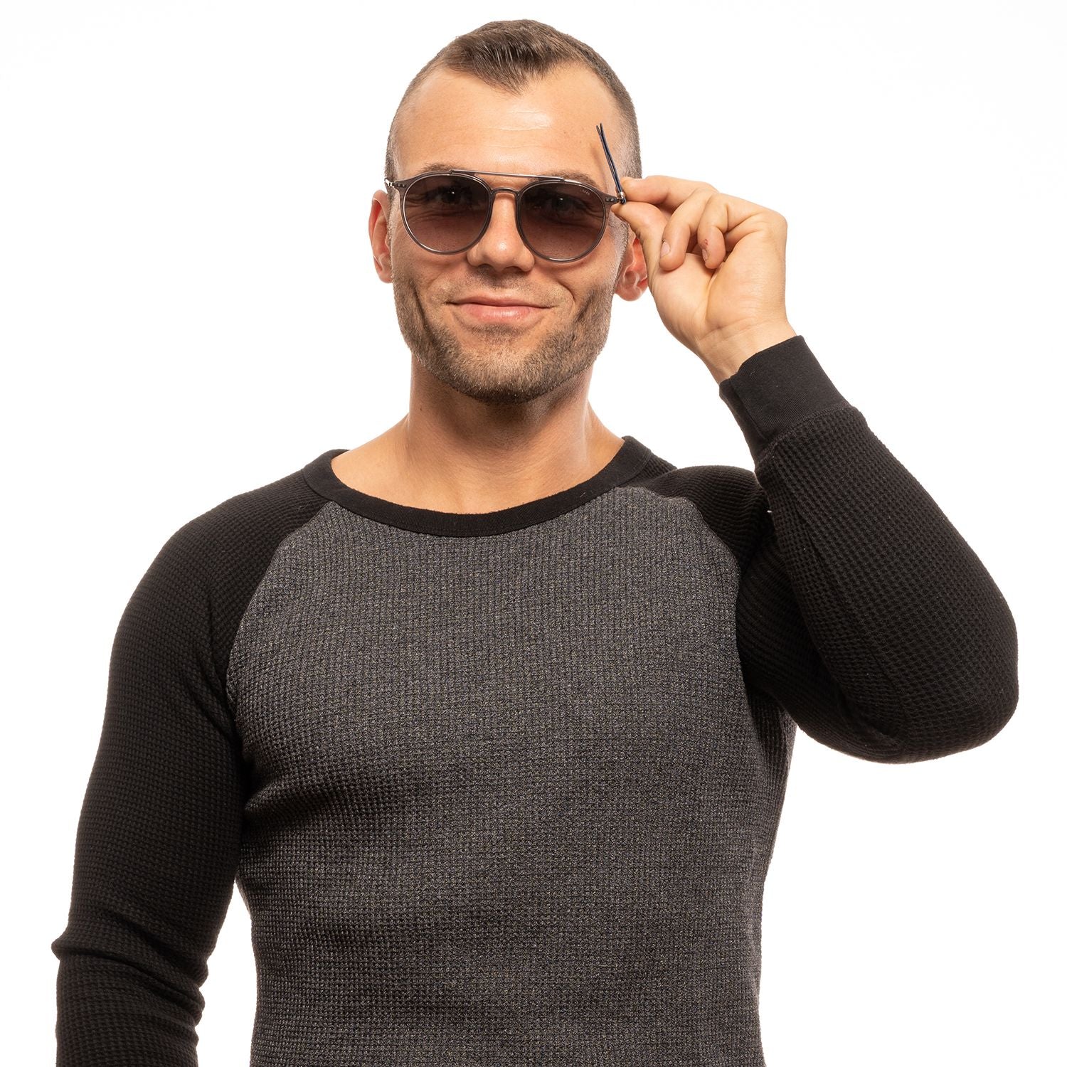 Lozza Gray Unisex Sunglasses - Luksusmuotia Lozza - Tutustu YVES JAVANNI® 