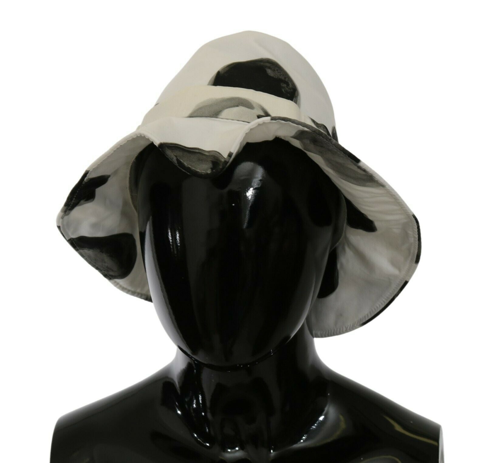 Dolce & Gabbana Polka Dot Cotton Bucket Hat - White & Black - Luksuslaukut ja asusteet Dolce & Gabbana - Tutustu YVES JAVANNI® 