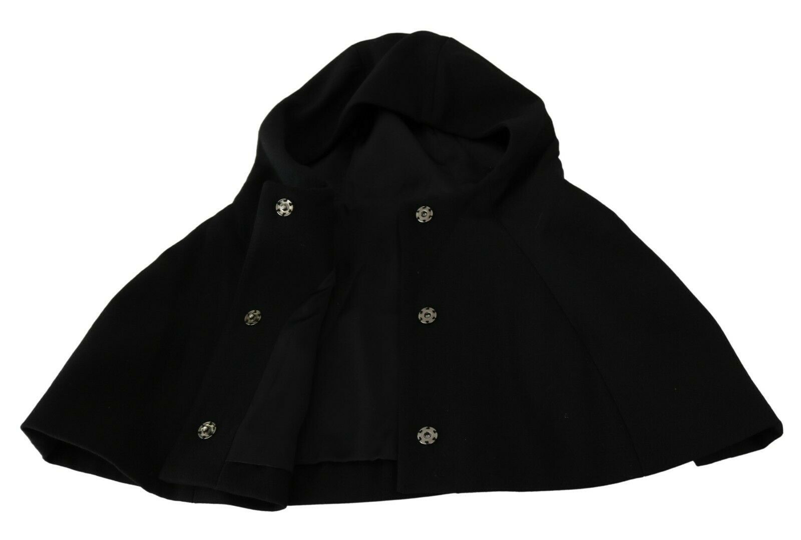 Dolce & Gabbana Elegant Black Hooded Scarf Wrap - Luksusmuotia Dolce & Gabbana - Tutustu YVES JAVANNI® 