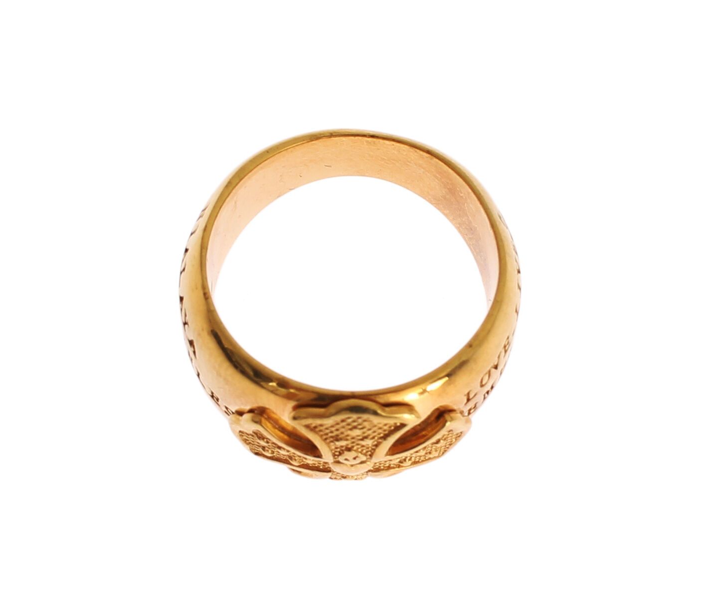 Nialaya Glamorous Gold-Plated Sterling Silver Ring - Luksusmuotia Nialaya - Tutustu YVES JAVANNI® 