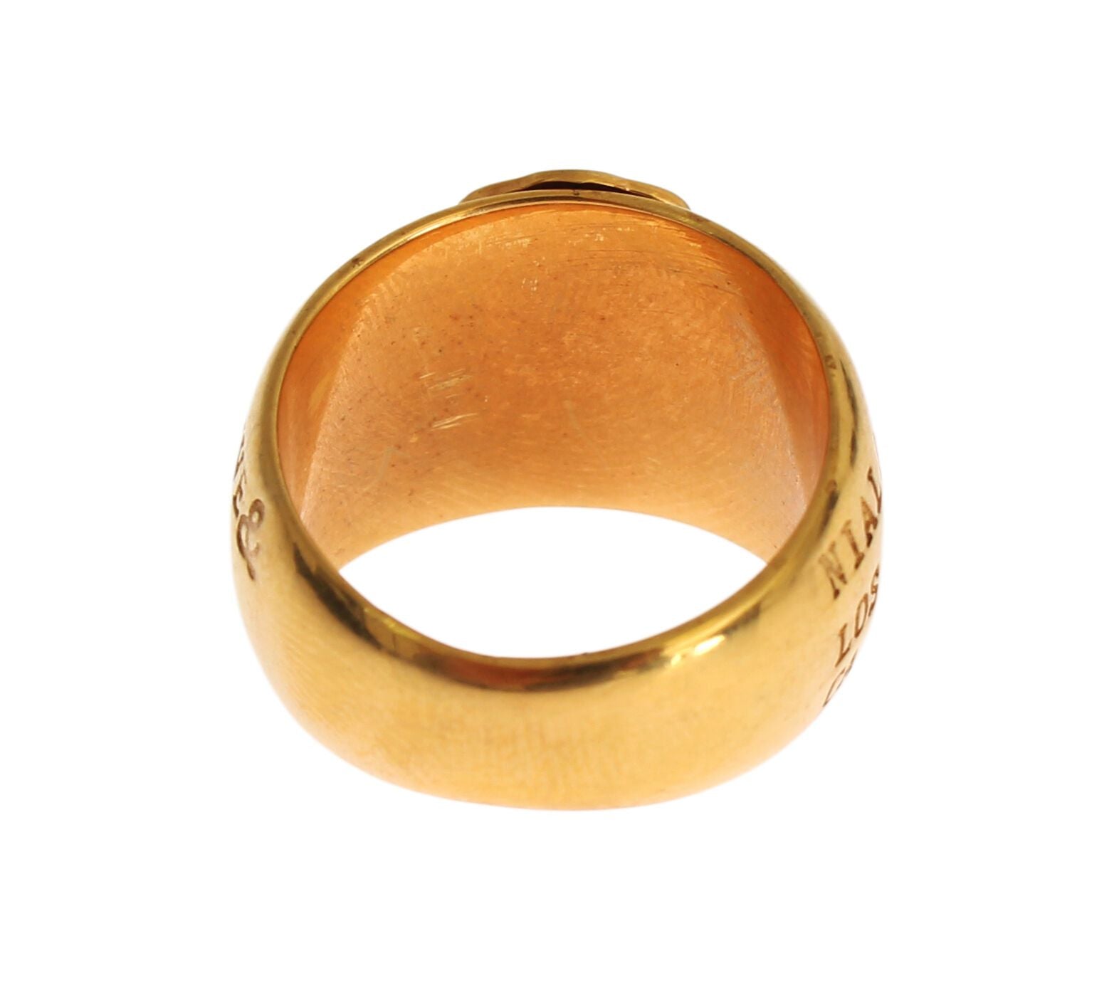 Nialaya Glamorous Gold-Plated Sterling Silver Ring - Luksuslaukut ja asusteet Nialaya - Tutustu YVES JAVANNI® 