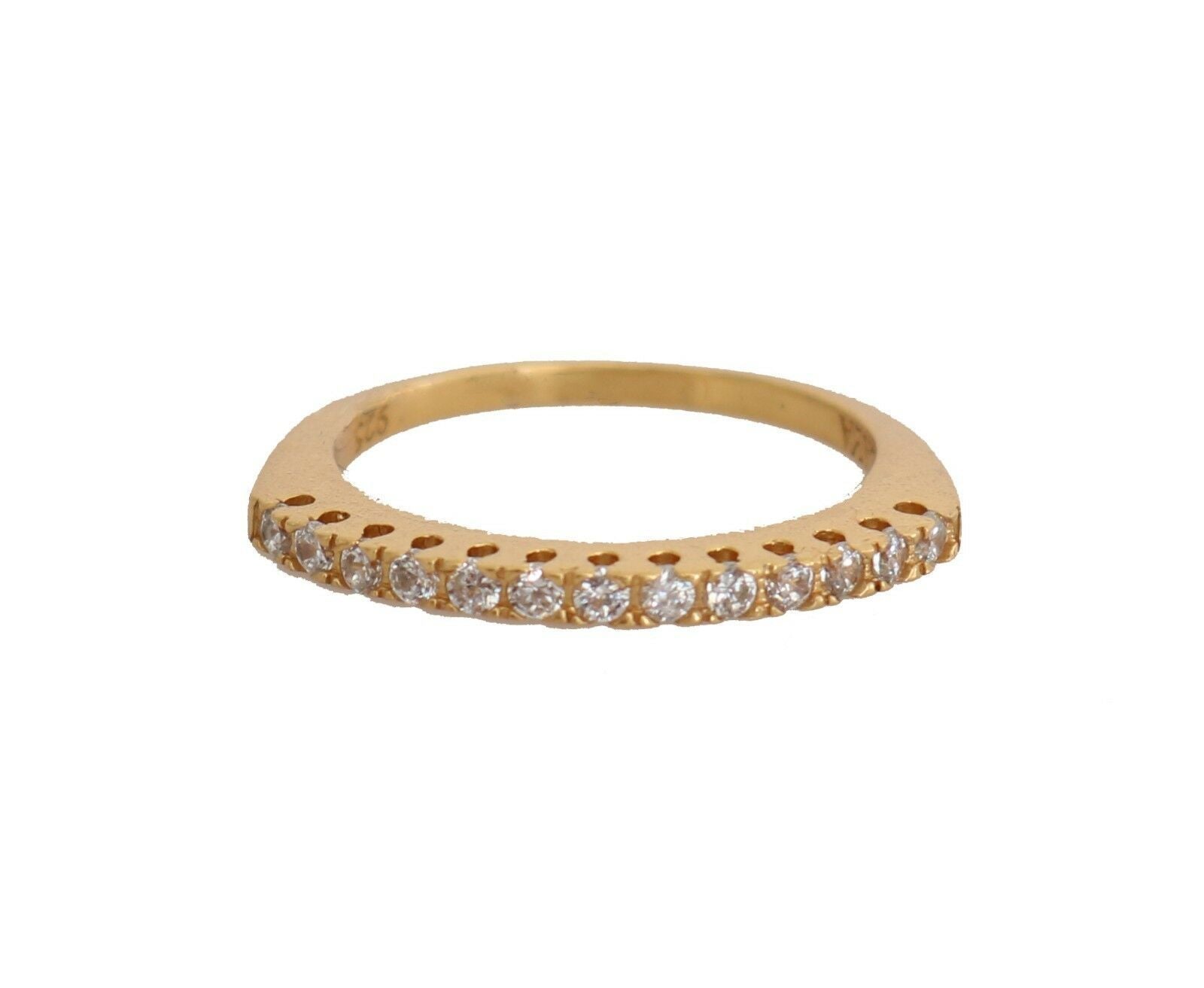 Nialaya Gleaming CZ Crystal Gold-Plated Ring - Luksusmuotia Nialaya - Tutustu YVES JAVANNI® 