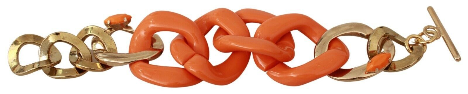 Ermanno Scervino Orange Statement Bracelet - Luxury from Ermanno Scervino - Shop at YVES JAVANNI