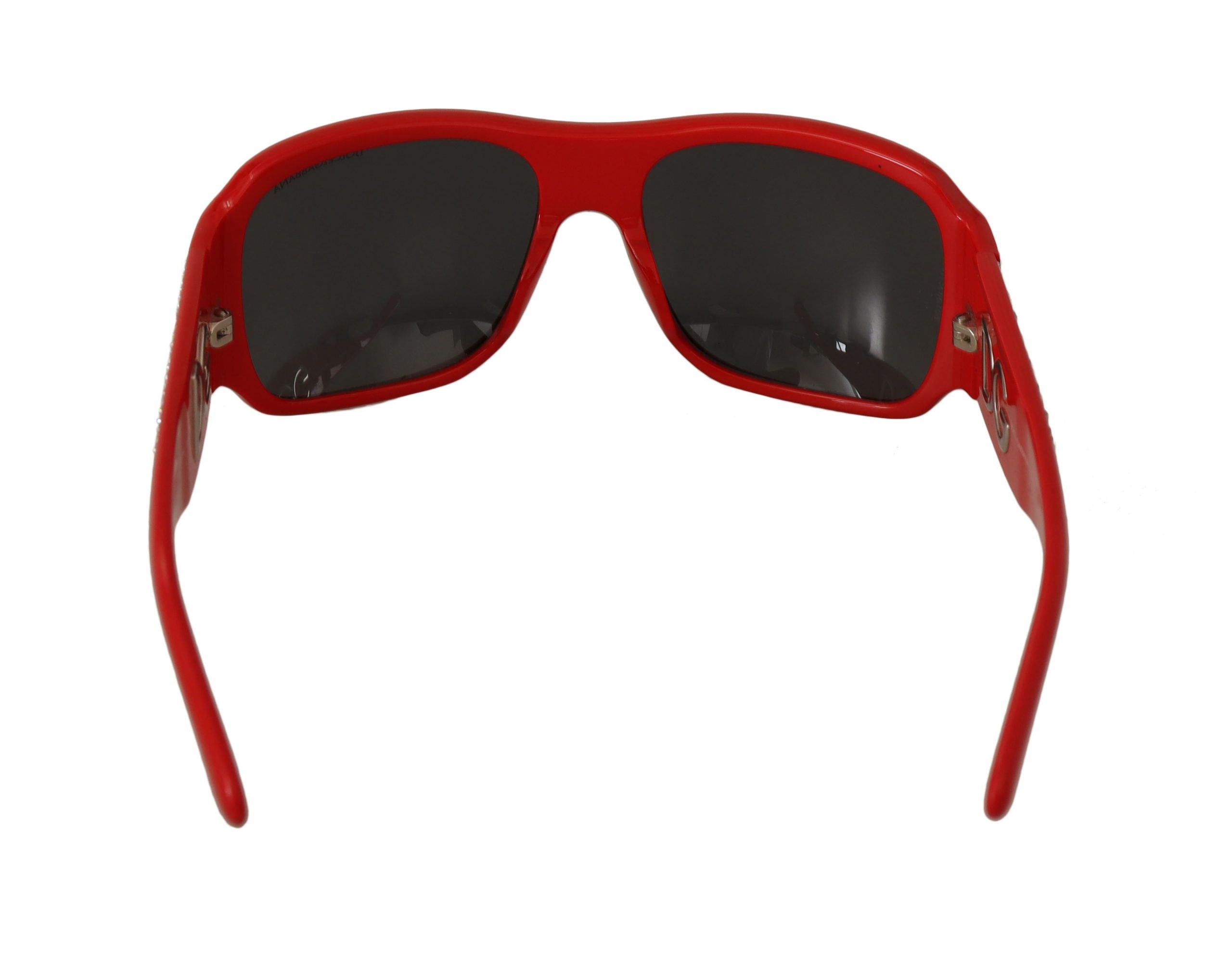 Dolce & Gabbana Swarovski Stone Embellished Red Sunglasses - Luksusmuotia Dolce & Gabbana - Tutustu YVES JAVANNI® 