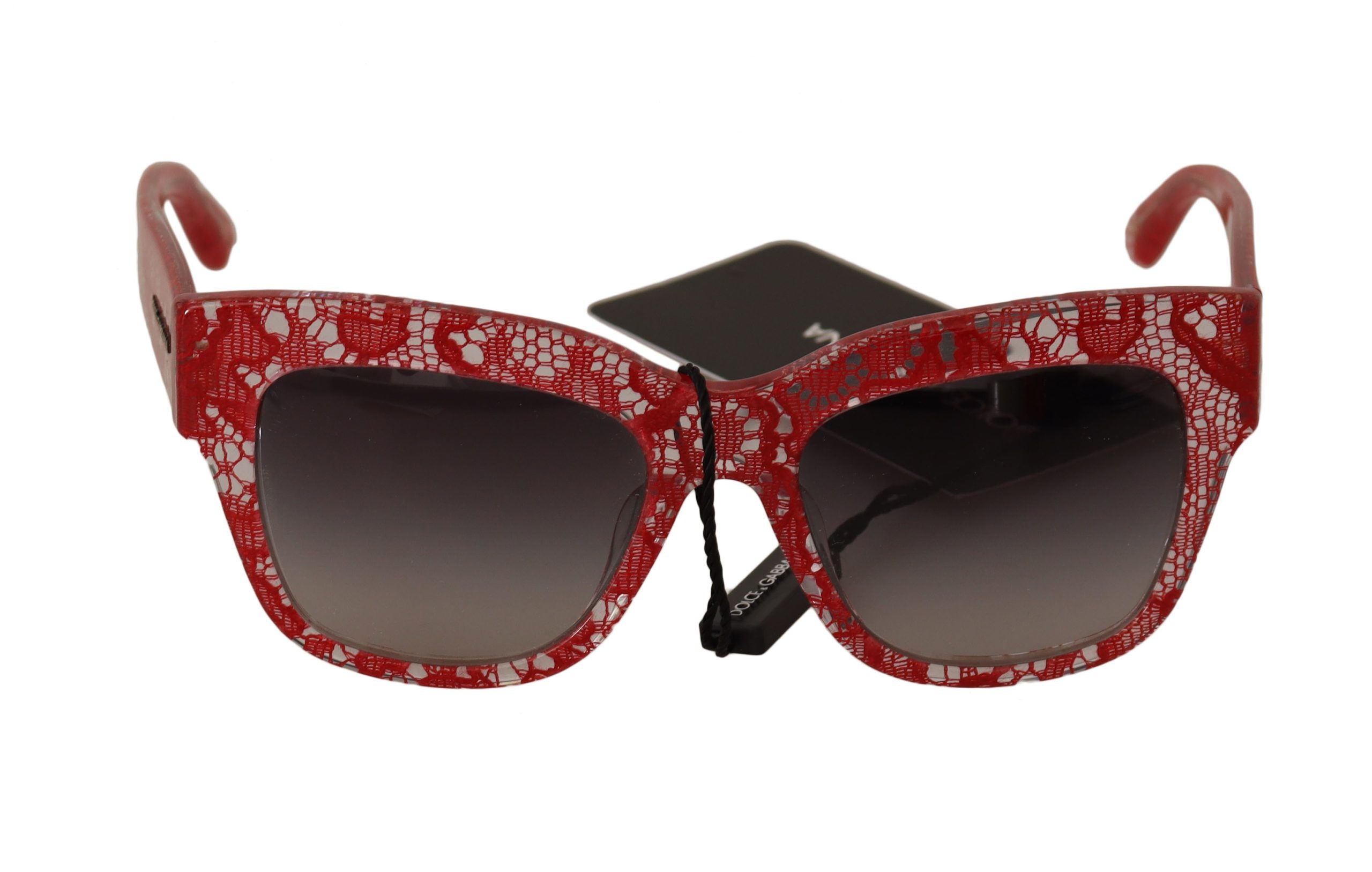 Dolce & Gabbana Elegant Sicilian Lace Insert Sunglasses - Luksusmuotia Dolce & Gabbana - Tutustu YVES JAVANNI® 