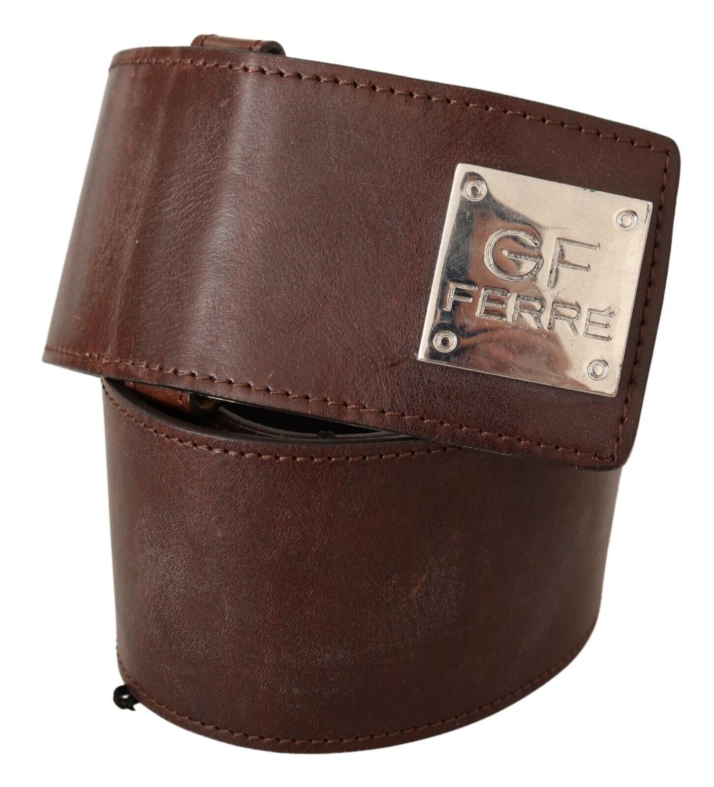 GF Ferre Elegant Genuine Leather Fashion Belt - Chic Brown - Luksusmuotia GF Ferre - Tutustu YVES JAVANNI® 