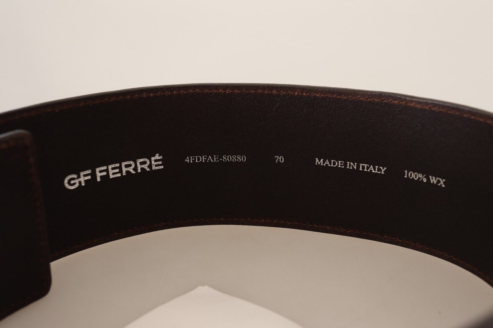 GF Ferre Elegant Genuine Leather Fashion Belt - Chic Brown - Luksuslaukut ja asusteet GF Ferre - Tutustu YVES JAVANNI® 