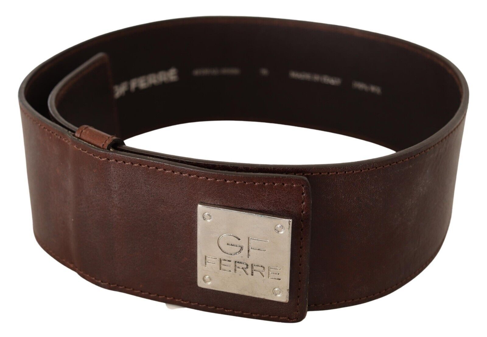 GF Ferre Elegant Genuine Leather Fashion Belt - Chic Brown - Luksuslaukut ja asusteet GF Ferre - Tutustu YVES JAVANNI® 