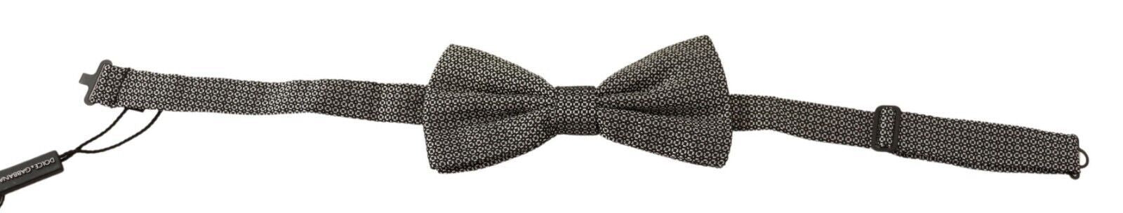 Dolce & Gabbana Elegant Multicolor Silk Bow Tie - Luksusmuotia Dolce & Gabbana - Tutustu YVES JAVANNI® 