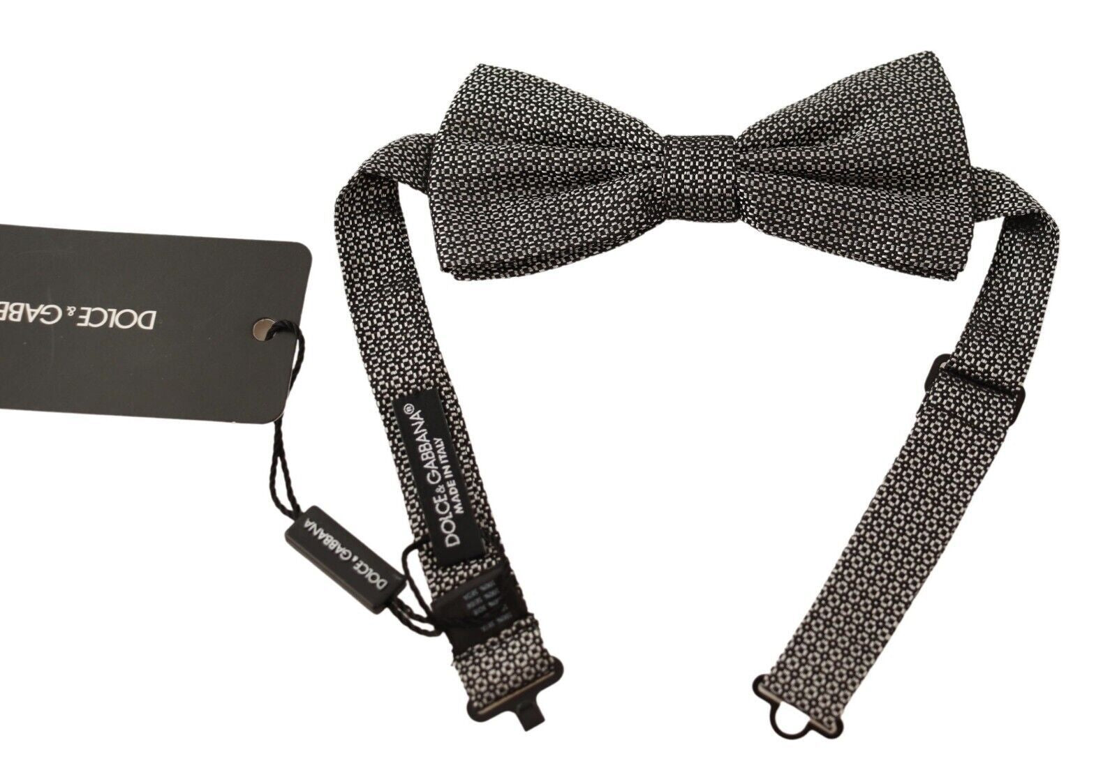 Dolce & Gabbana Elegant Multicolor Silk Bow Tie - Luksusmuotia Dolce & Gabbana - Tutustu YVES JAVANNI® 