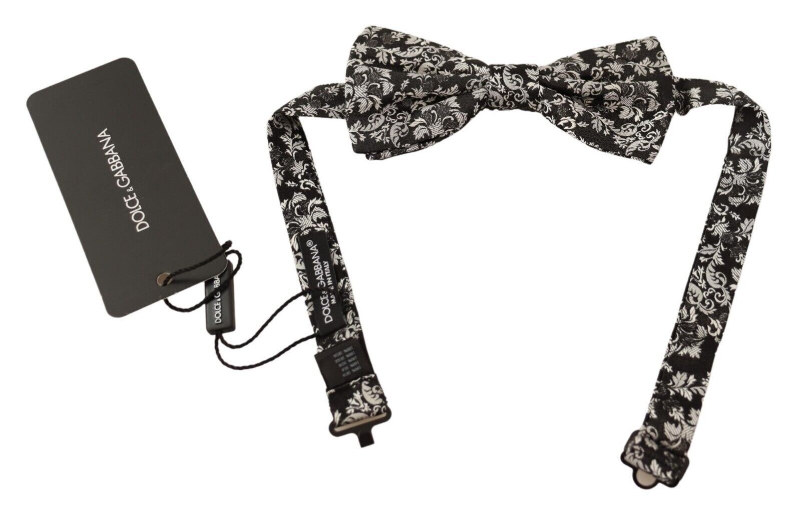 Dolce & Gabbana Floral Silk Bow Tie Luxe - Luksuslaukut ja asusteet Dolce & Gabbana - Tutustu YVES JAVANNI® 