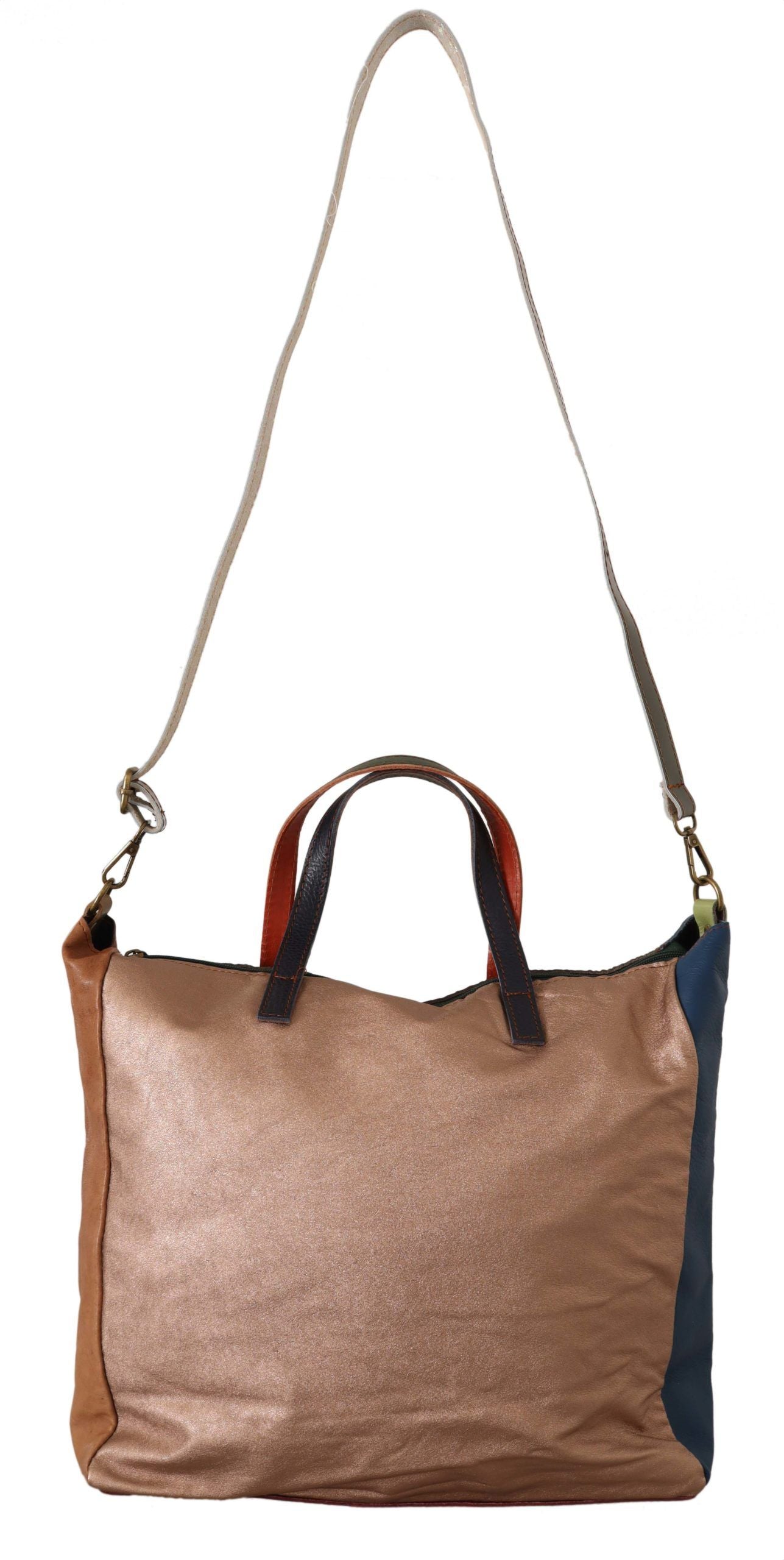 EBARRITO Multicolor Leather Shoulder Tote Bag - Luksuslaukut ja asusteet EBARRITO - Tutustu YVES JAVANNI® 