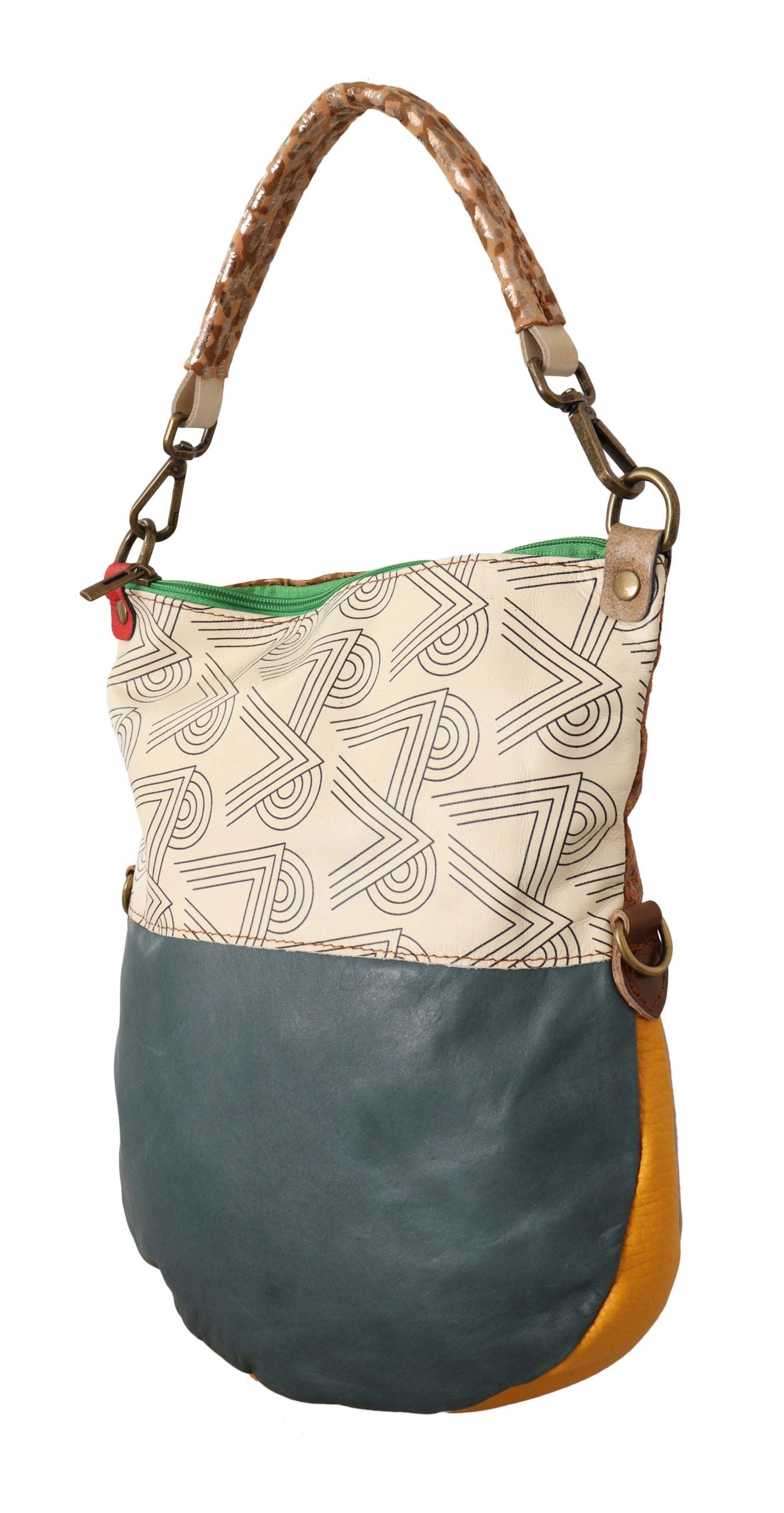 EBARRITO Chic Multicolor Leather Shoulder Bag - Luksusmuotia EBARRITO - Tutustu YVES JAVANNI® 