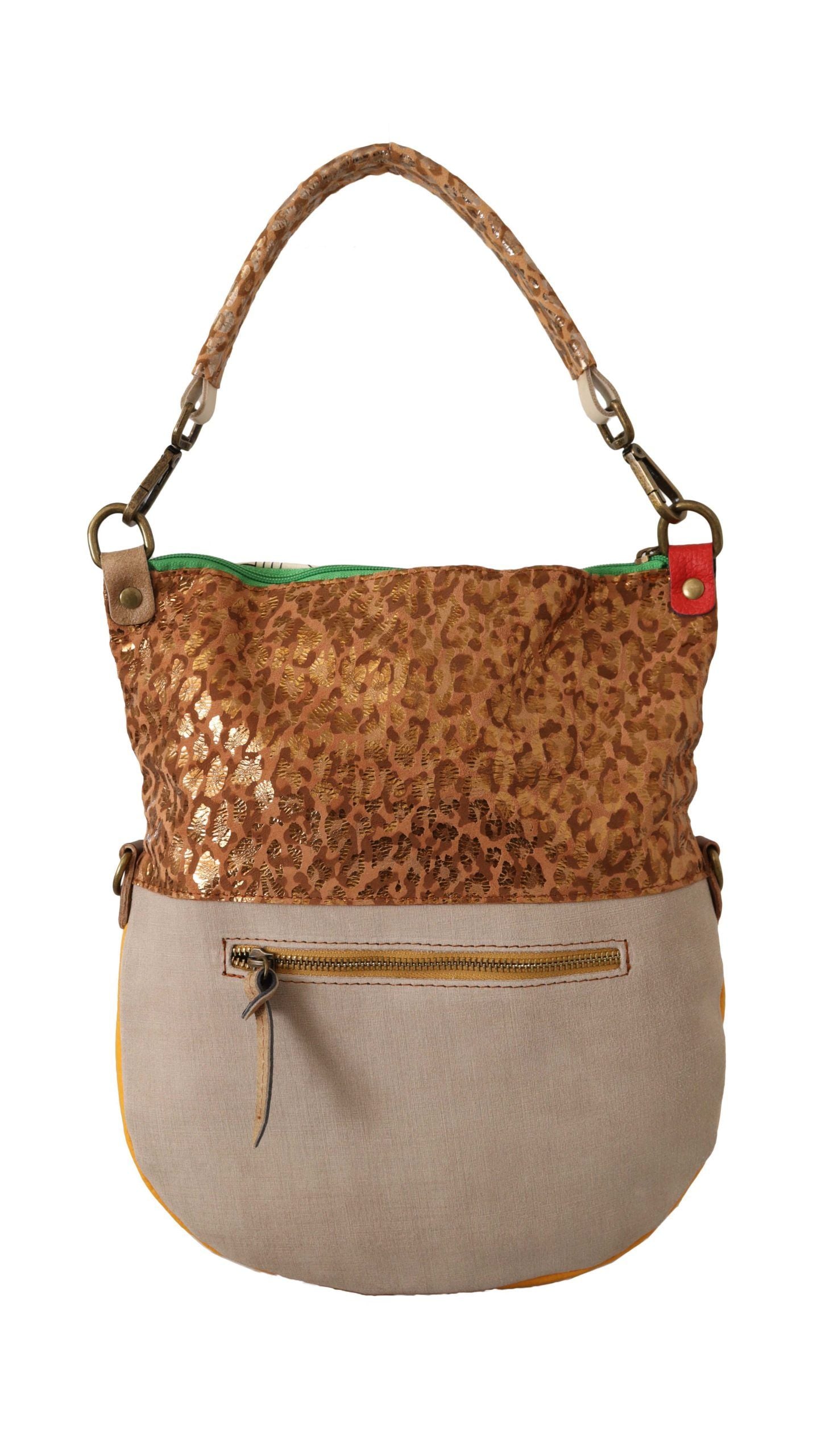 EBARRITO Chic Multicolor Leather Shoulder Bag - Luksusmuotia EBARRITO - Tutustu YVES JAVANNI® 