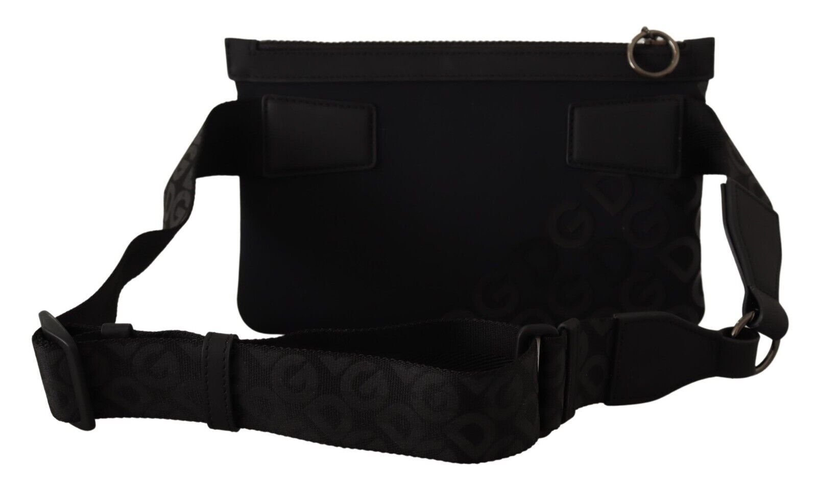 Dolce & Gabbana Sleek Black Monogram Neoprene Fanny Pack - Luksuslaukut ja asusteet Dolce & Gabbana - Tutustu YVES JAVANNI® 