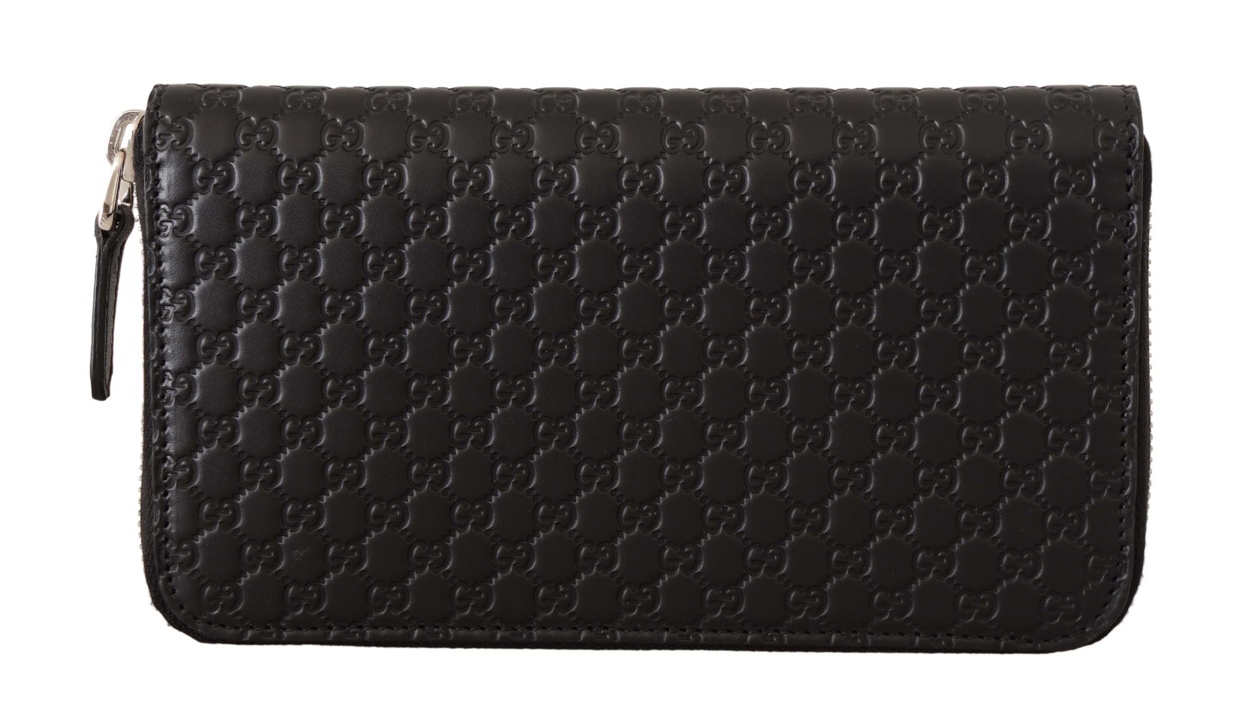 Gucci Elegant Black Leather Zip-Around Wallet - Luksusmuotia Gucci - Tutustu YVES JAVANNI® 