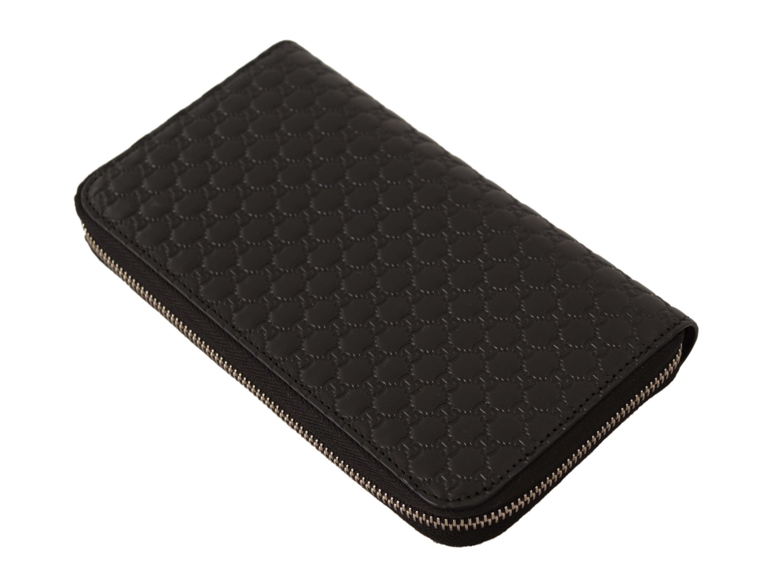 Gucci Elegant Black Leather Zip-Around Wallet - Luksuslaukut ja asusteet Gucci - Tutustu YVES JAVANNI® 