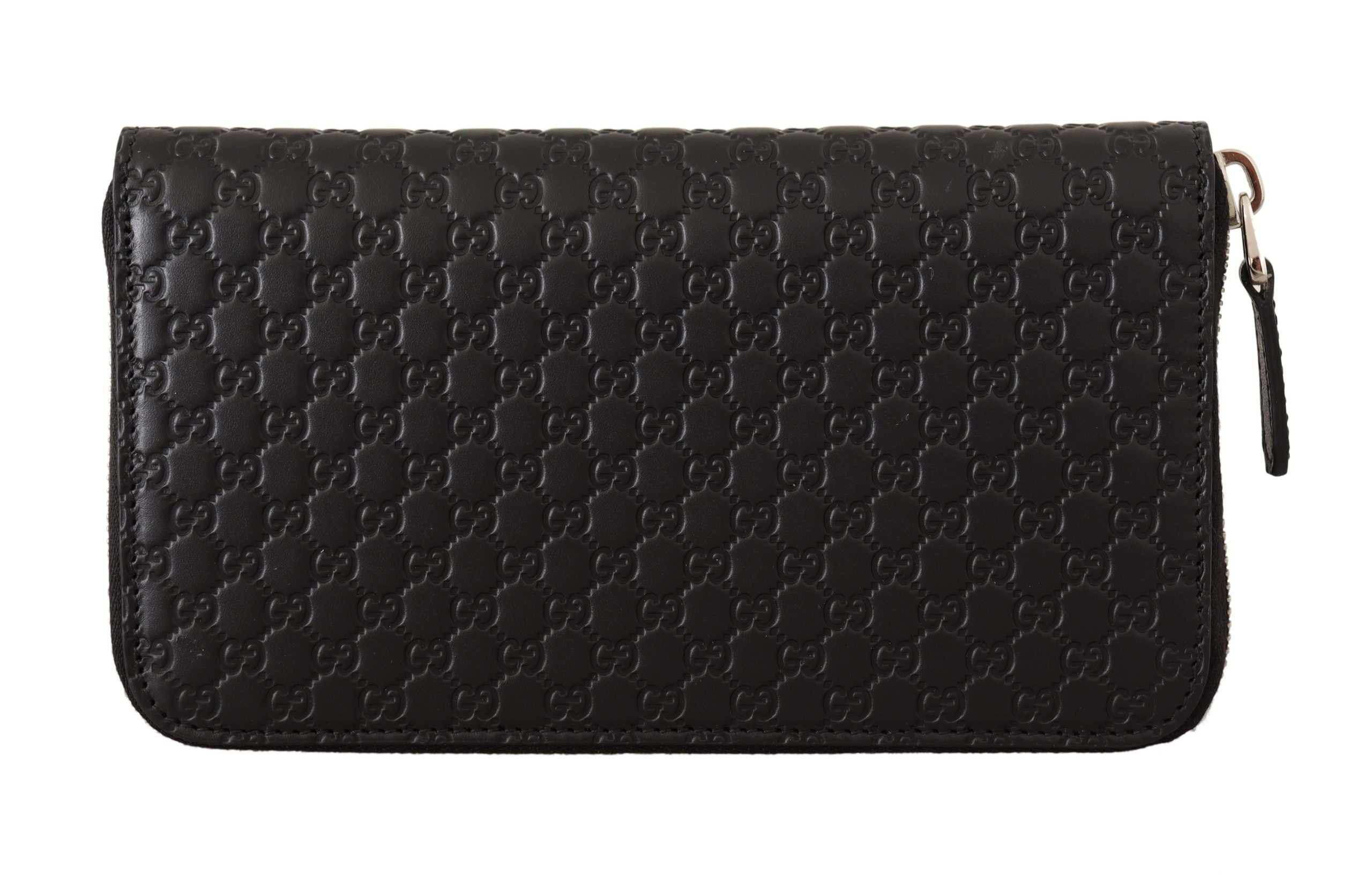 Gucci Elegant Black Leather Zip-Around Wallet - Luksuslaukut ja asusteet Gucci - Tutustu YVES JAVANNI® 